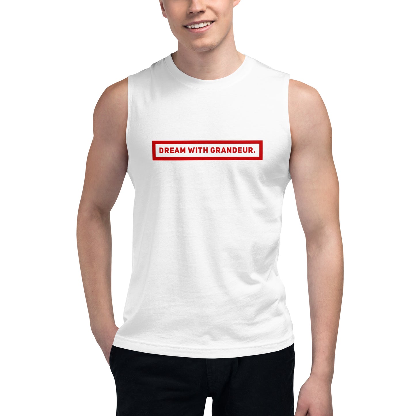 With Grandeur #2 Unisex Muscle Shirt