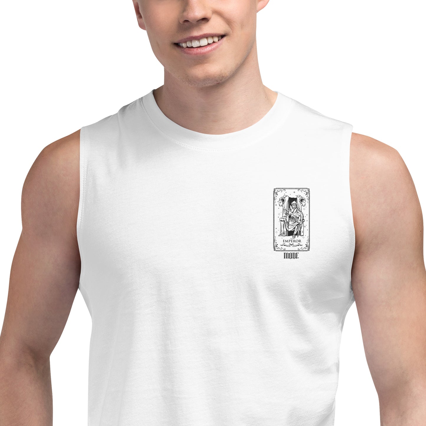 Emperor (Black) Unisex Muscle Shirt