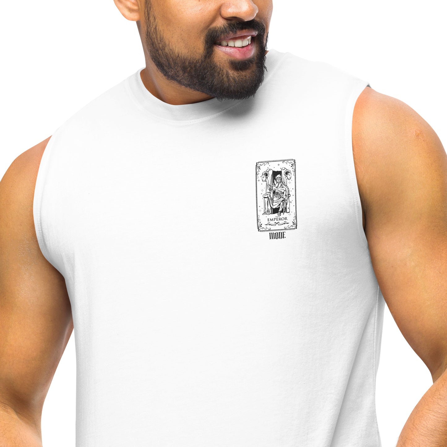 Emperor (Black) Unisex Muscle Shirt