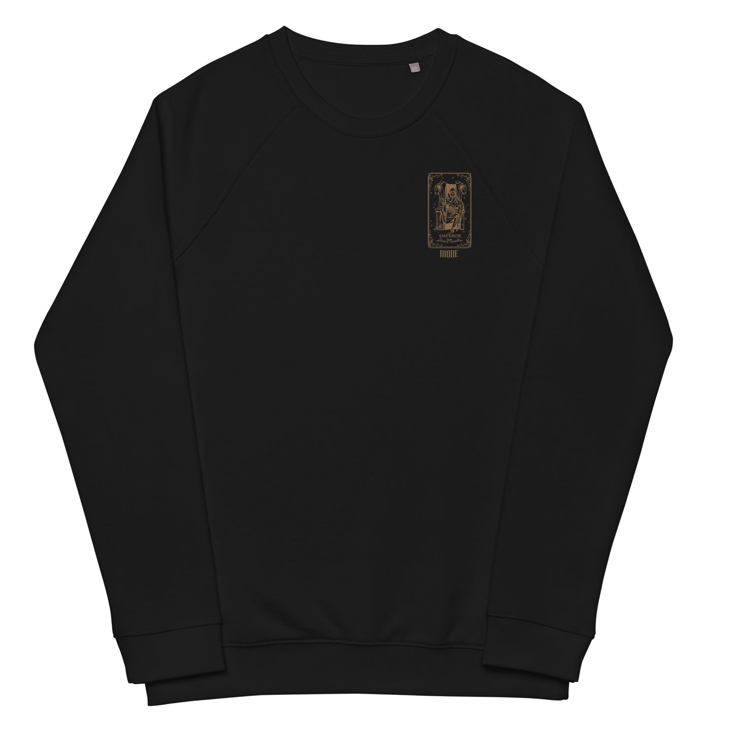 Emperor (Gold) Unisex Organic Raglan Sweatshirt