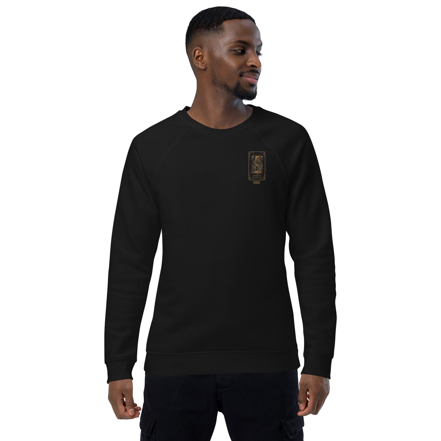 Emperor (Gold) Unisex Organic Raglan Sweatshirt