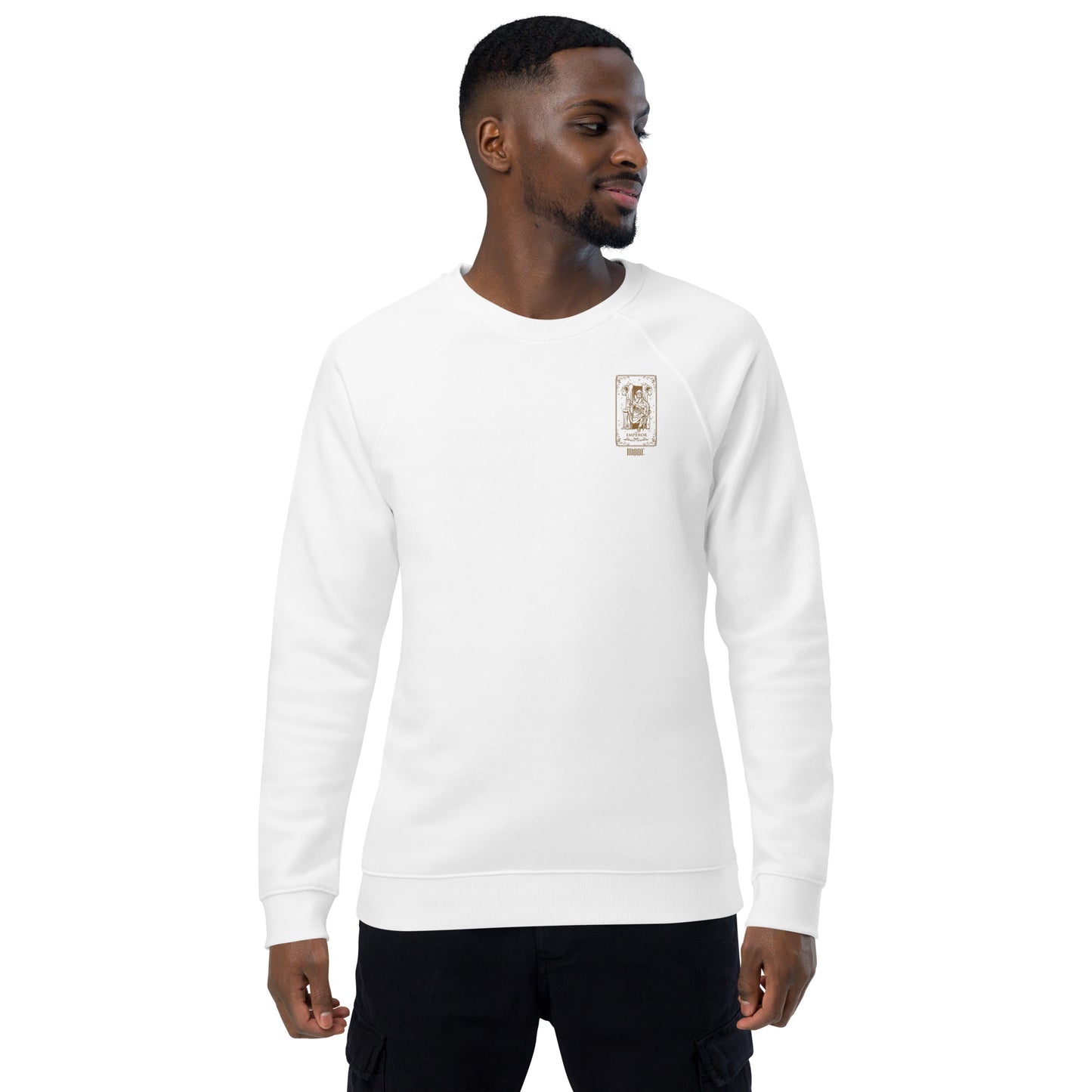 Emperor (Gold) Unisex Organic Raglan Sweatshirt