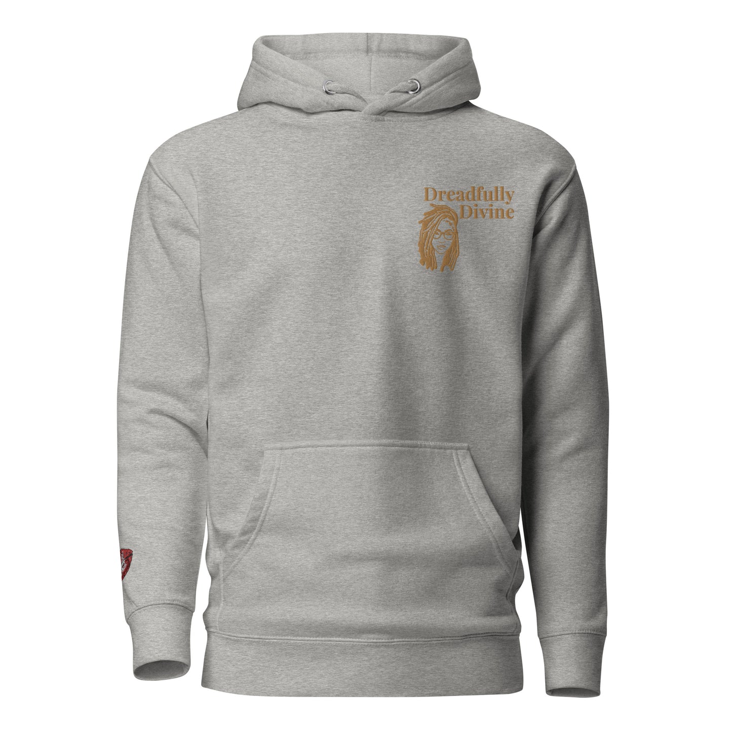 DD Woman (Gold) Embroidered Unisex Premium Hoodie