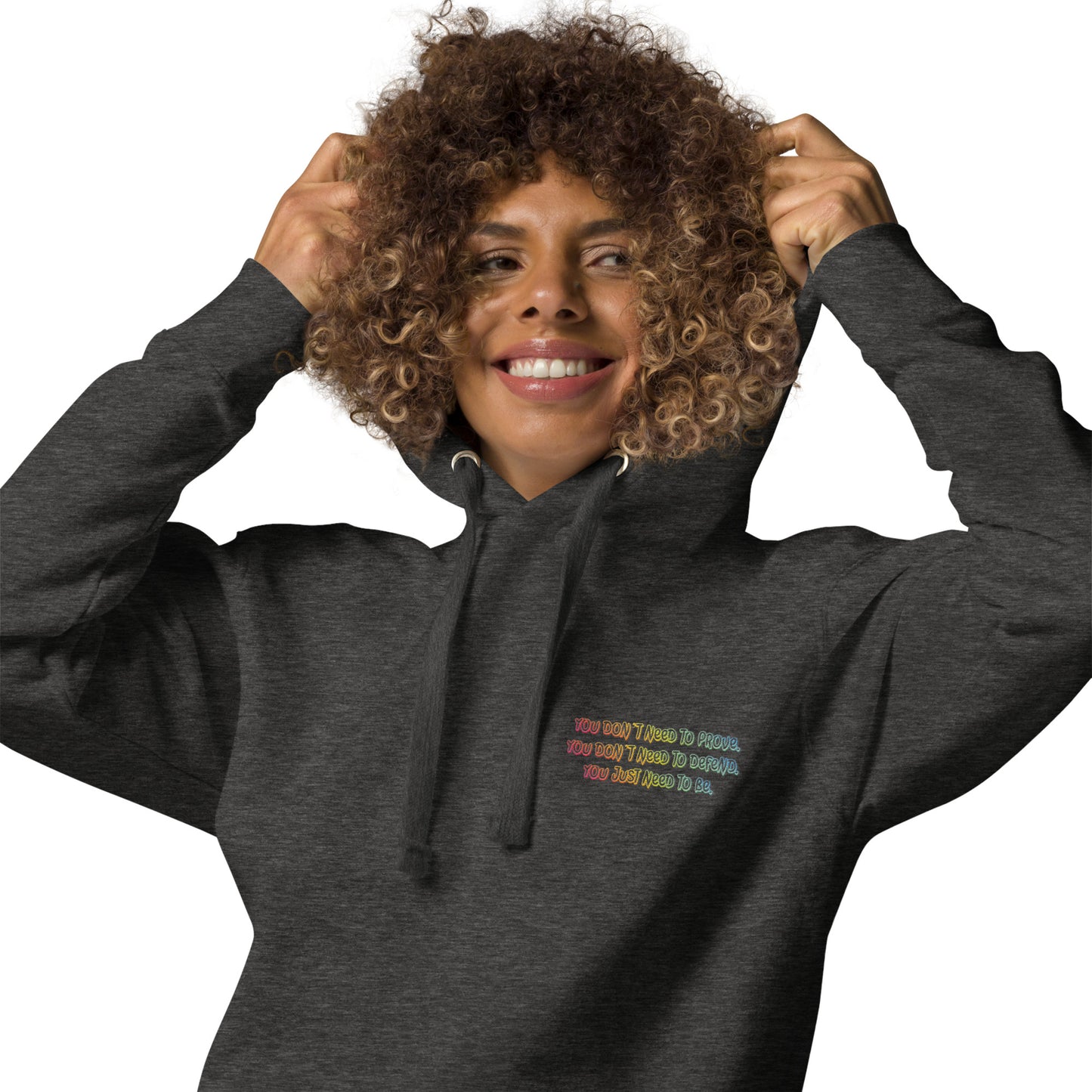 Just Be (UDE) Unisex Premium Hoodie