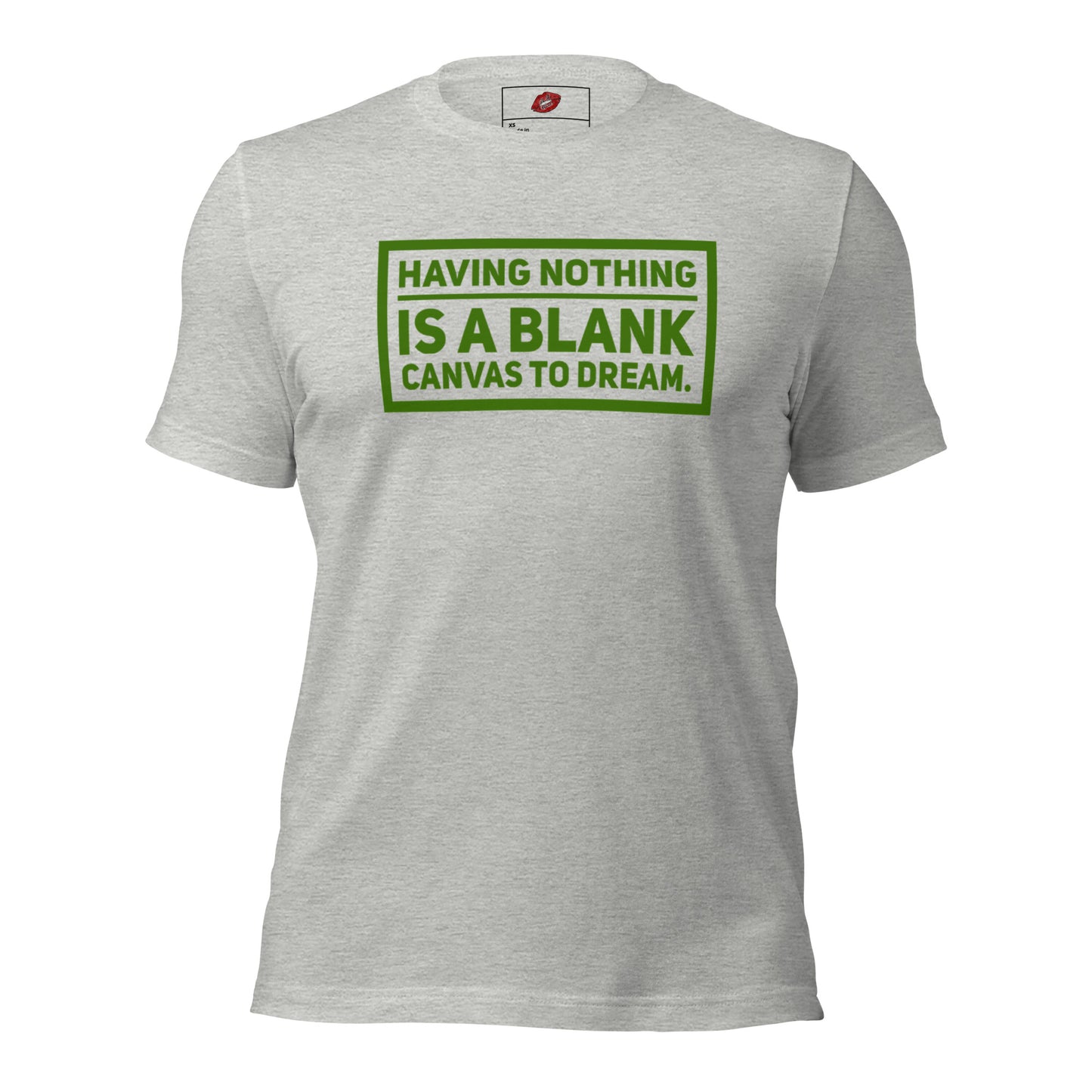 Blank Canvas (Green) Unisex Staple T-shirt