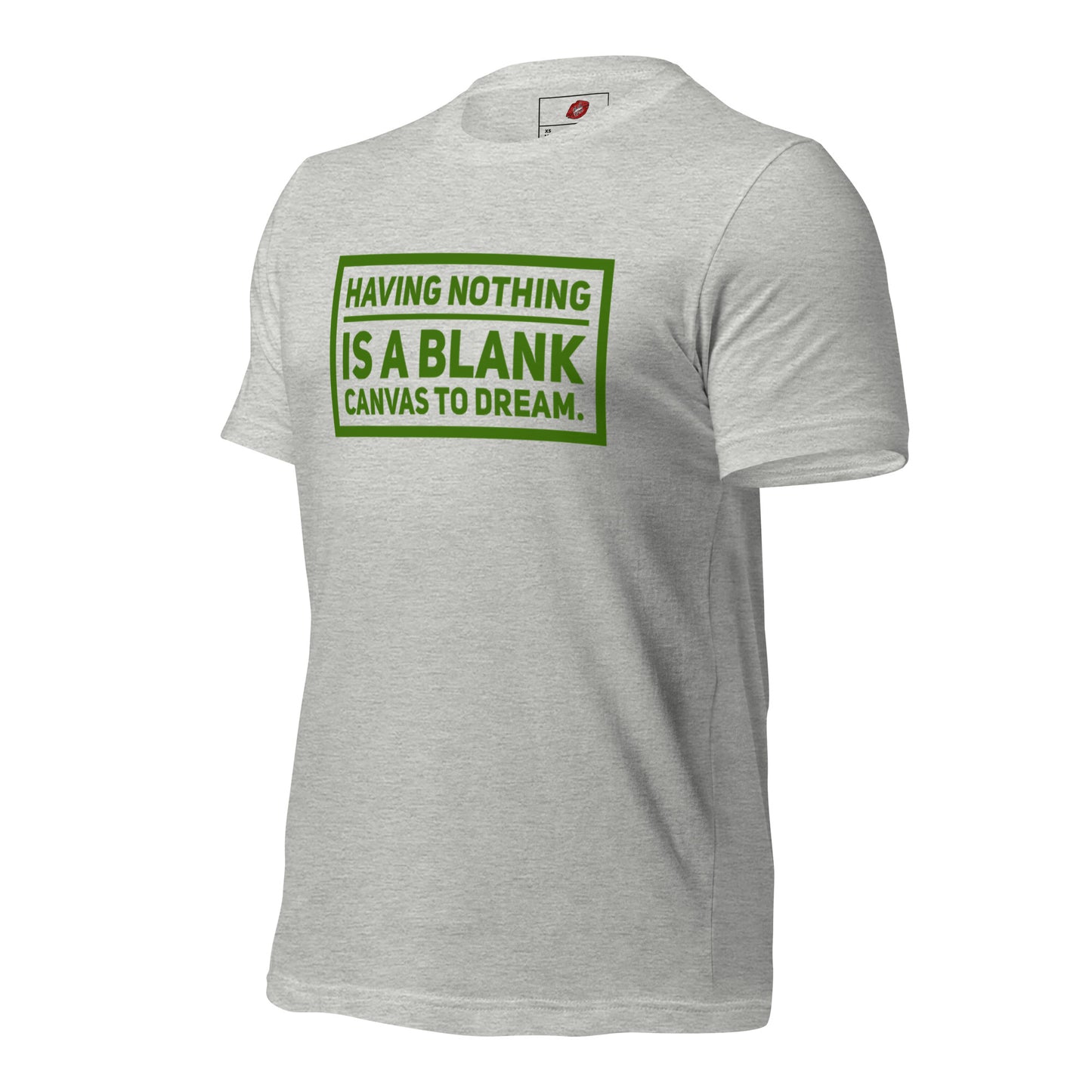 Blank Canvas (Green) Unisex Staple T-shirt