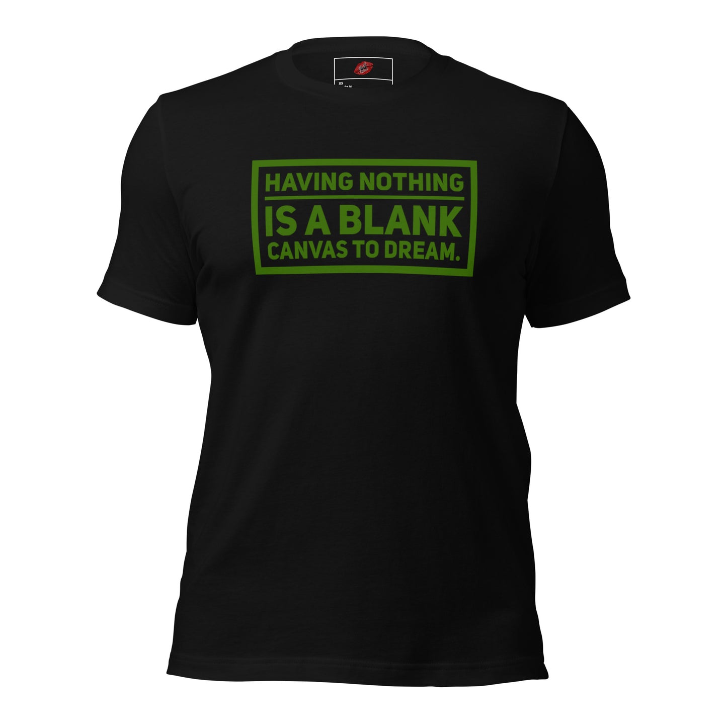 Blank Canvas (Green) Unisex Staple T-shirt