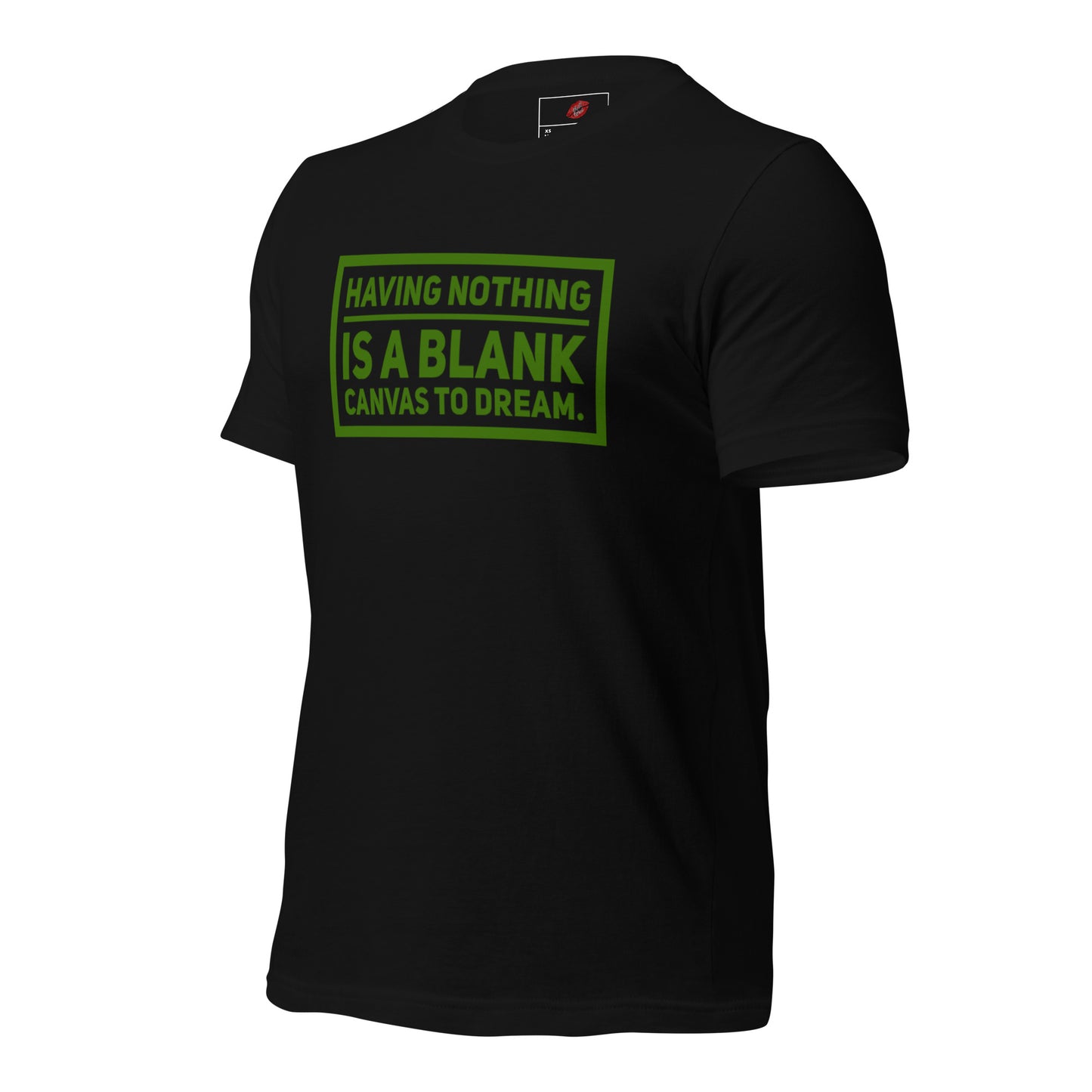 Blank Canvas (Green) Unisex Staple T-shirt