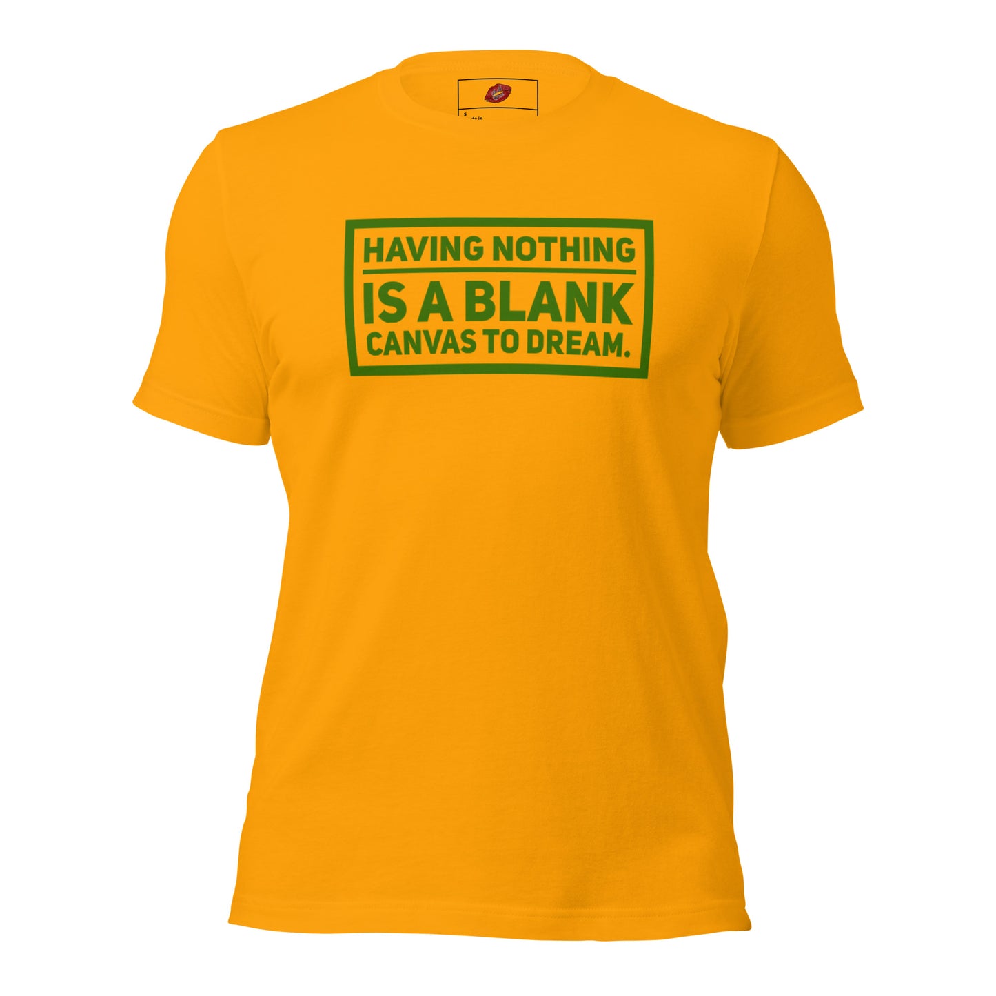 Blank Canvas (Green) Unisex Staple T-shirt