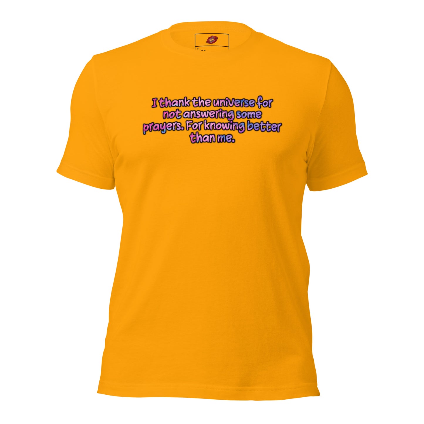 Thank The Universe #1 Unisex Staple T-shirt