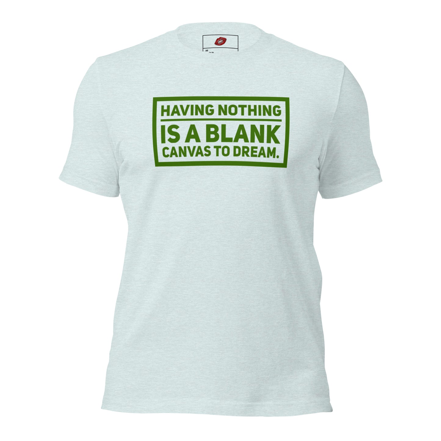 Blank Canvas (Green) Unisex Staple T-shirt