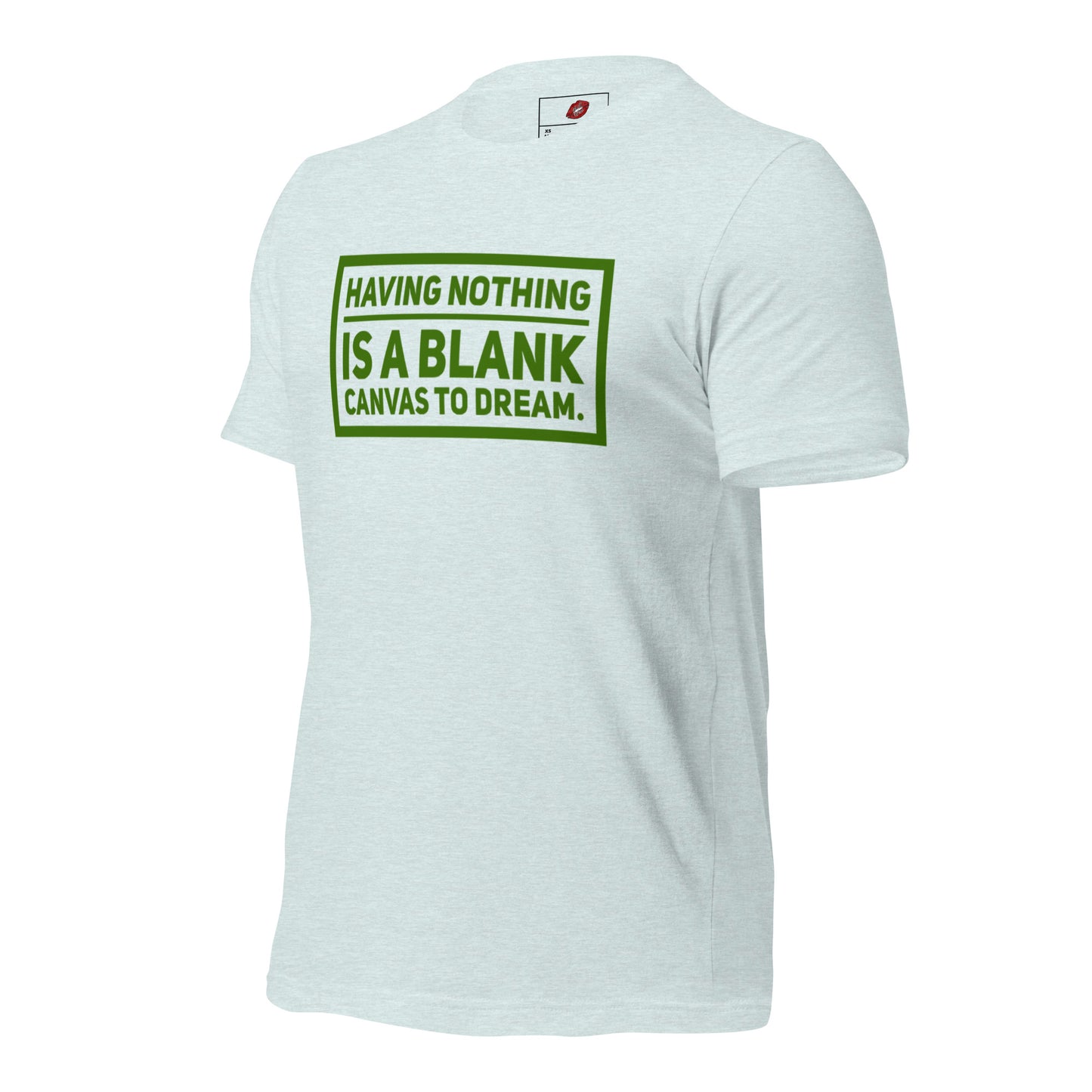 Blank Canvas (Green) Unisex Staple T-shirt