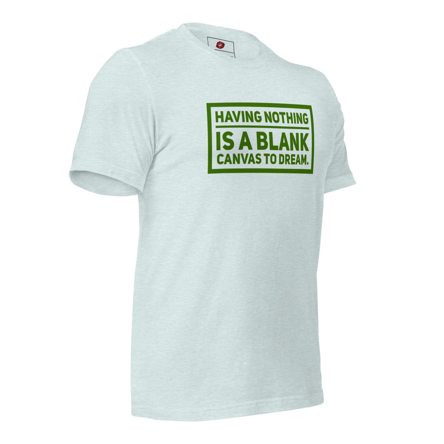 Blank Canvas (Green) Unisex Staple T-shirt