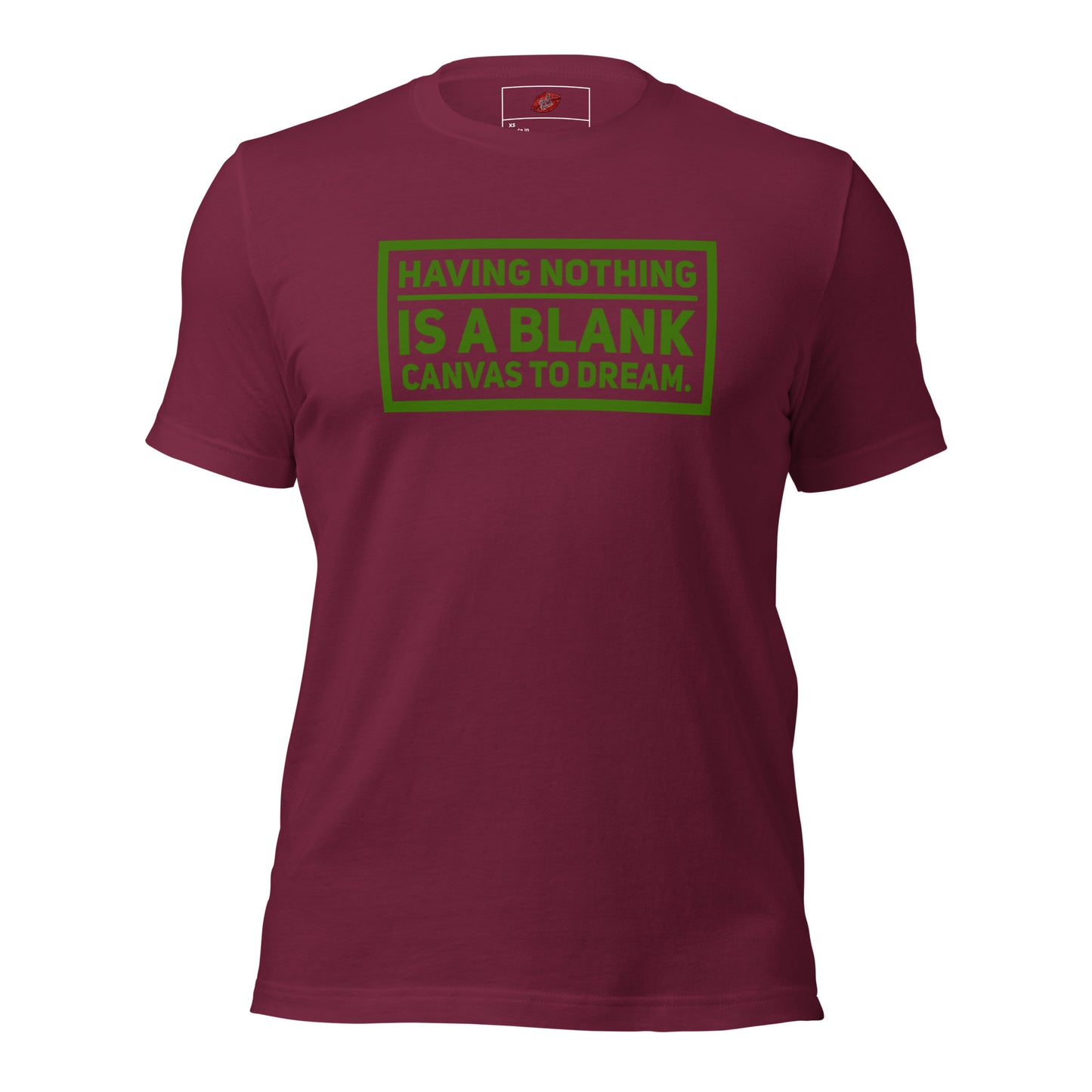 Blank Canvas (Green) Unisex Staple T-shirt