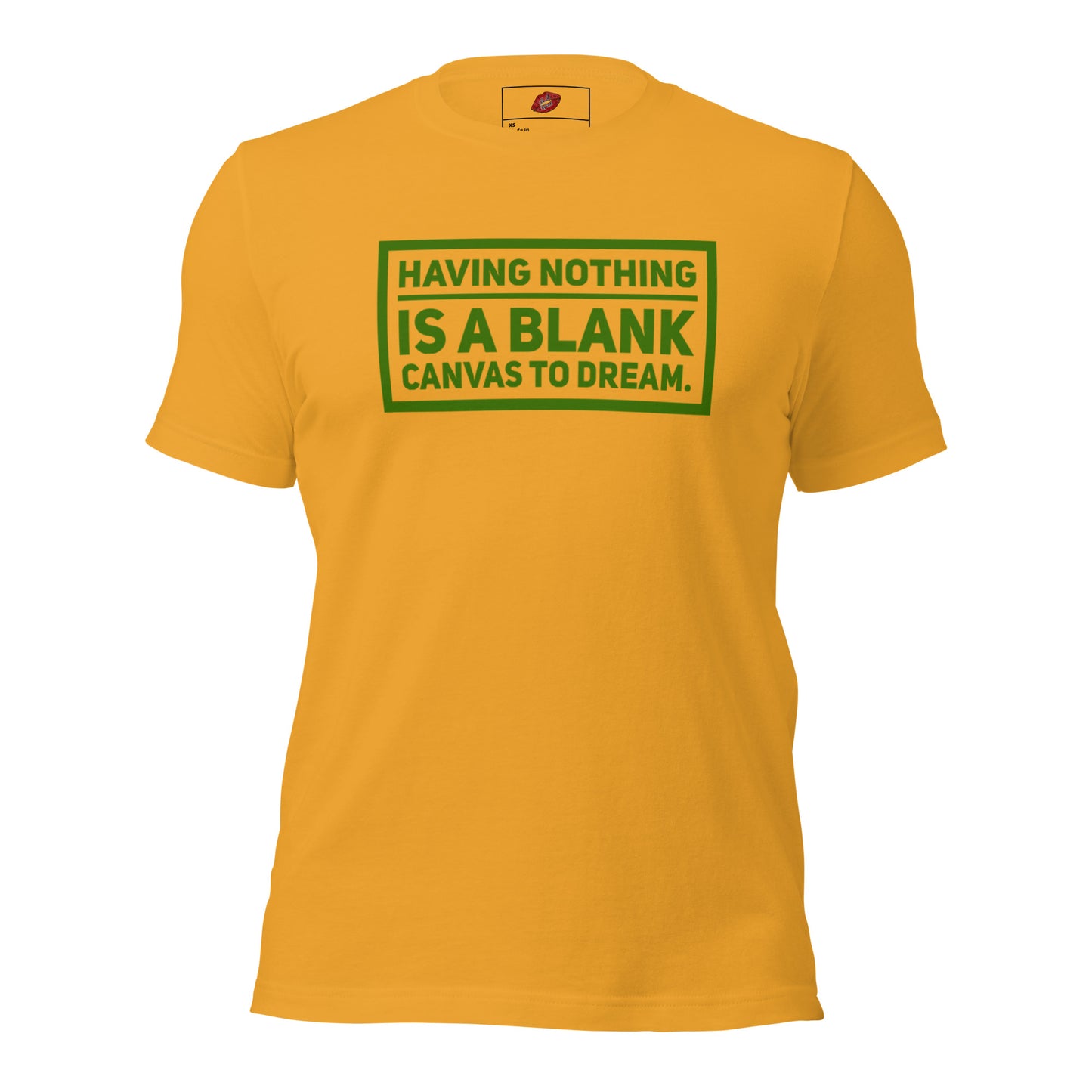 Blank Canvas (Green) Unisex Staple T-shirt