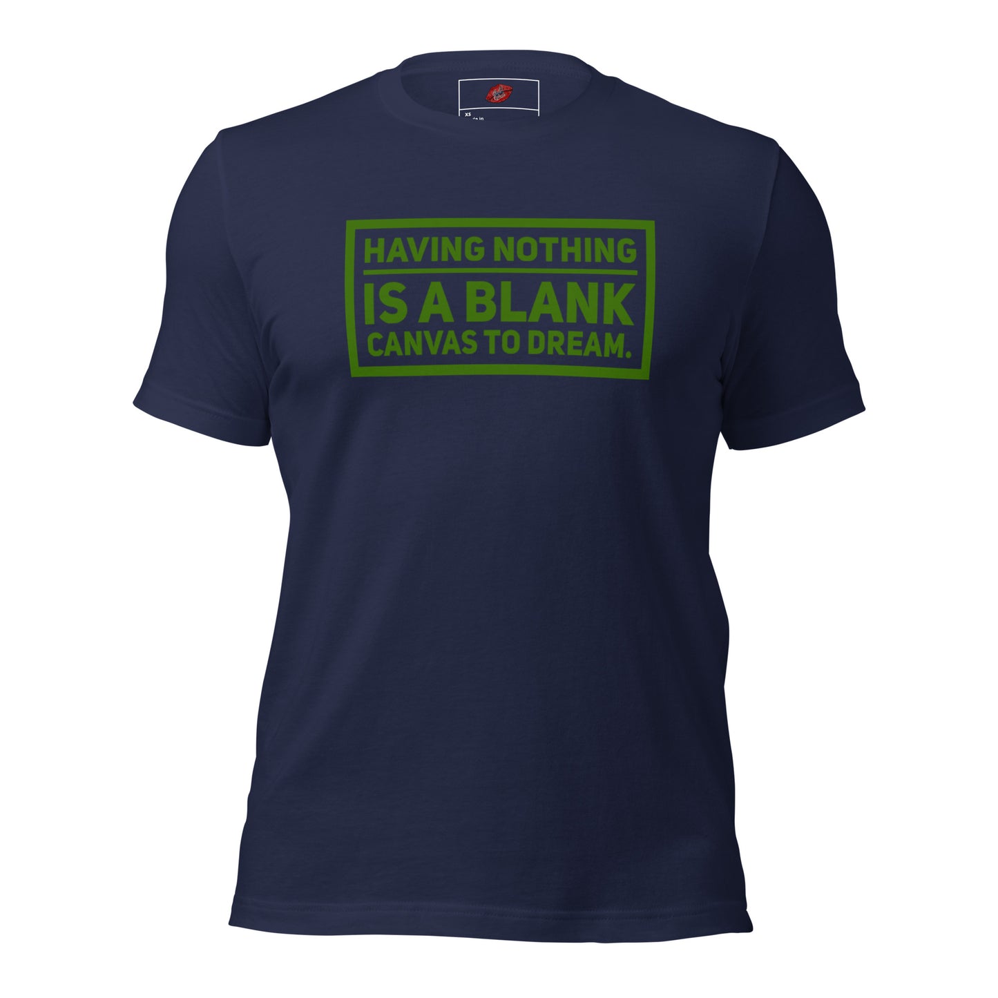 Blank Canvas (Green) Unisex Staple T-shirt