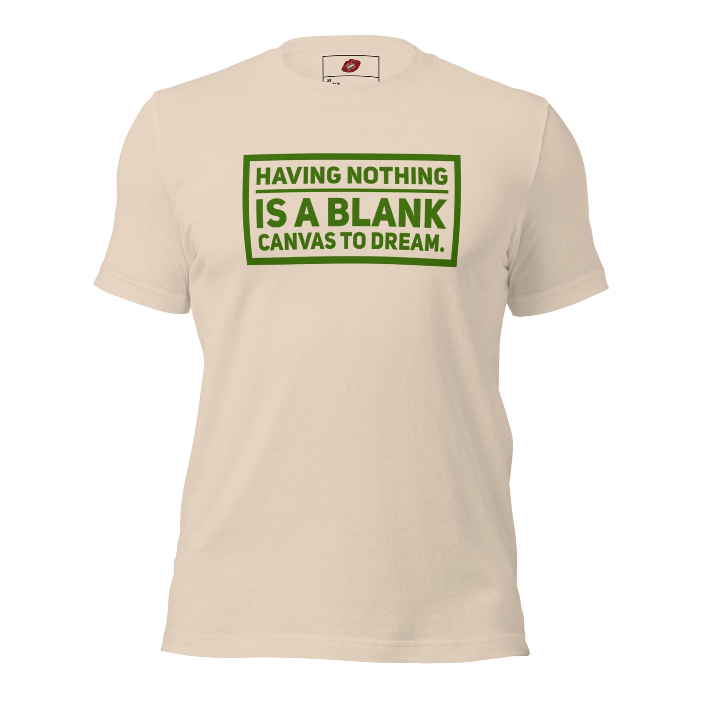 Blank Canvas (Green) Unisex Staple T-shirt