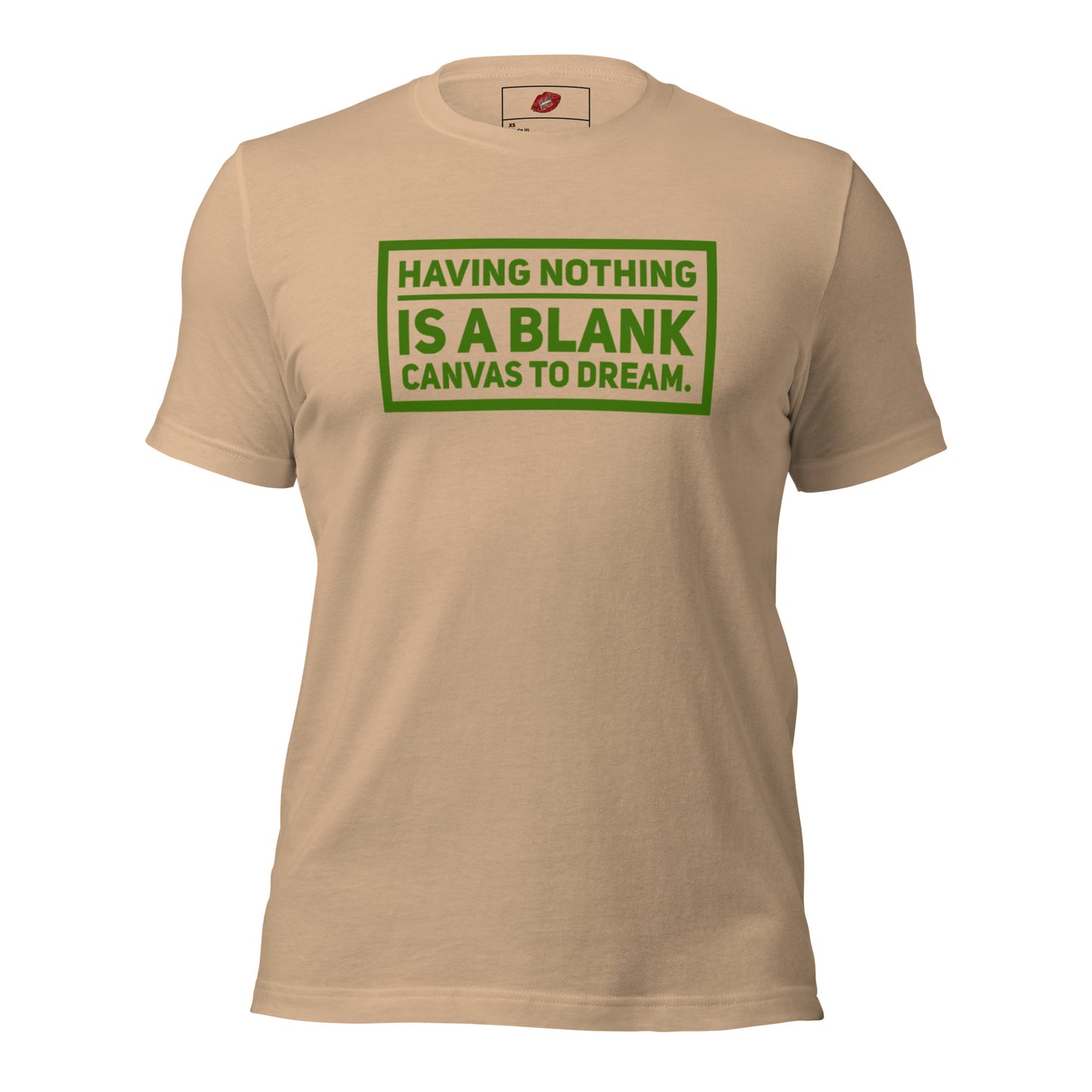 Blank Canvas (Green) Unisex Staple T-shirt