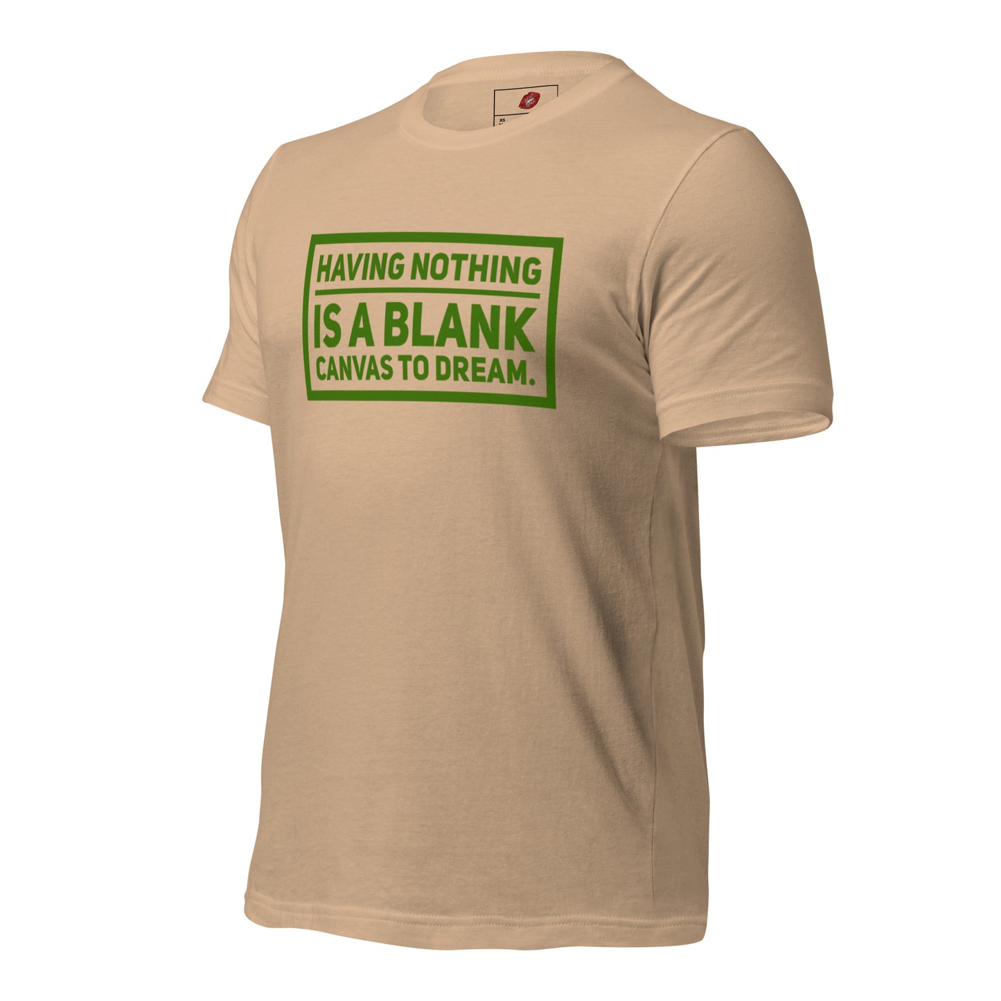 Blank Canvas (Green) Unisex Staple T-shirt