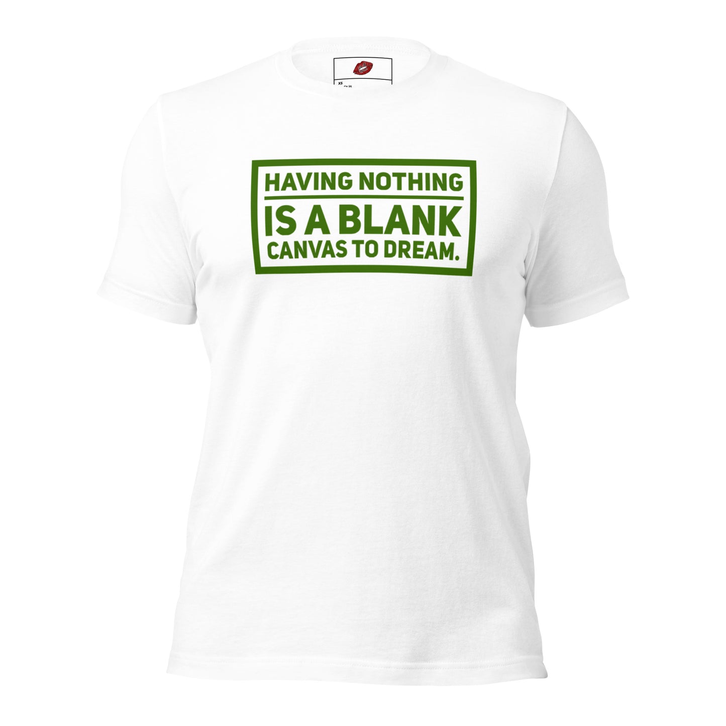 Blank Canvas (Green) Unisex Staple T-shirt