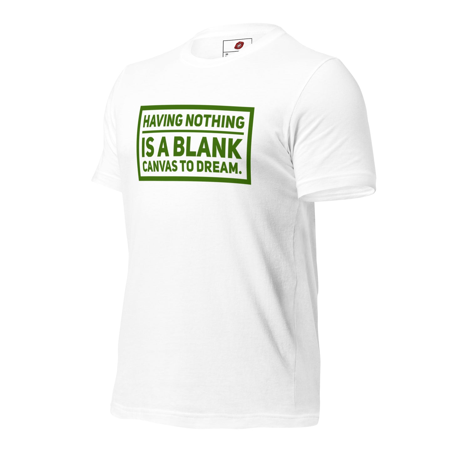 Blank Canvas (Green) Unisex Staple T-shirt