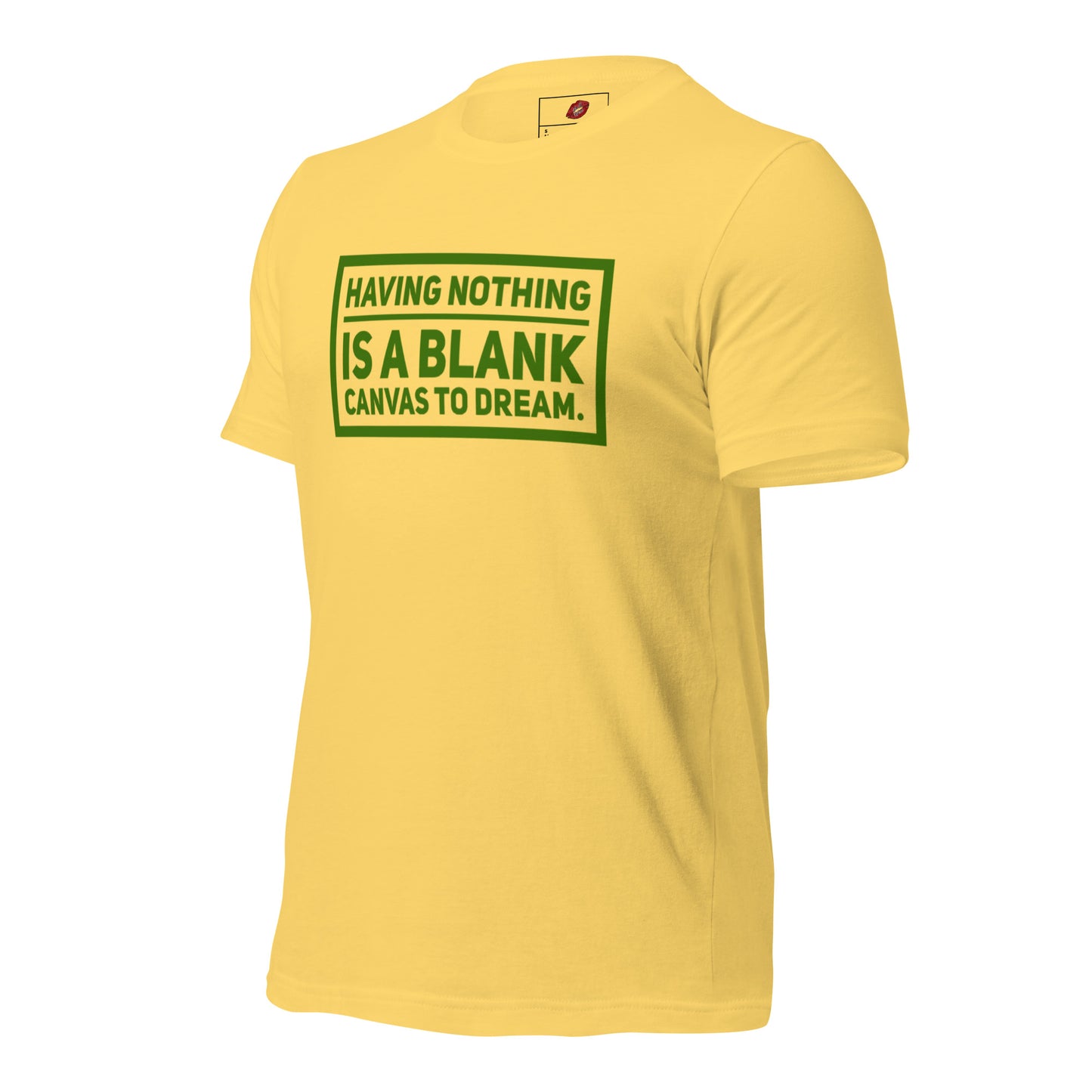 Blank Canvas (Green) Unisex Staple T-shirt