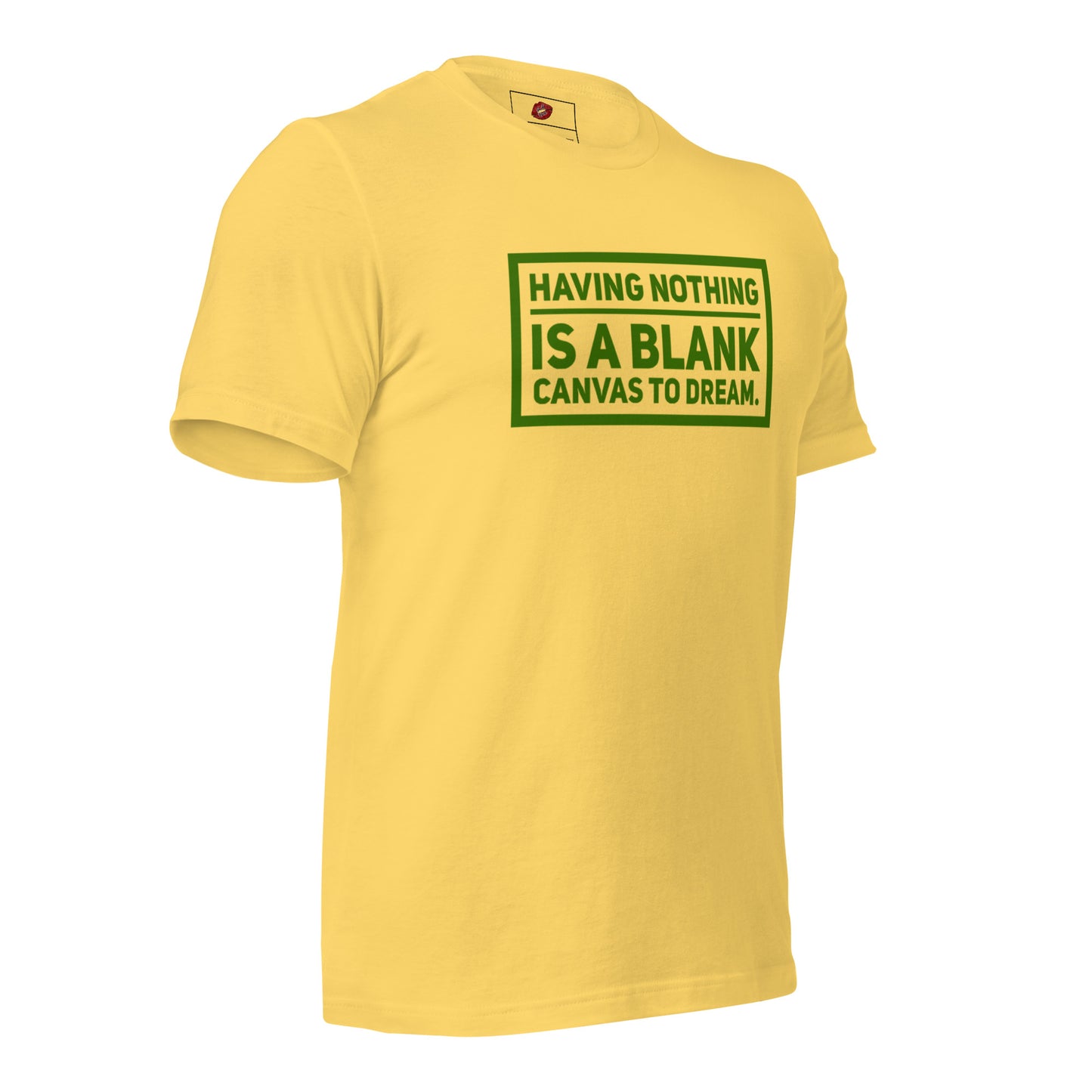 Blank Canvas (Green) Unisex Staple T-shirt