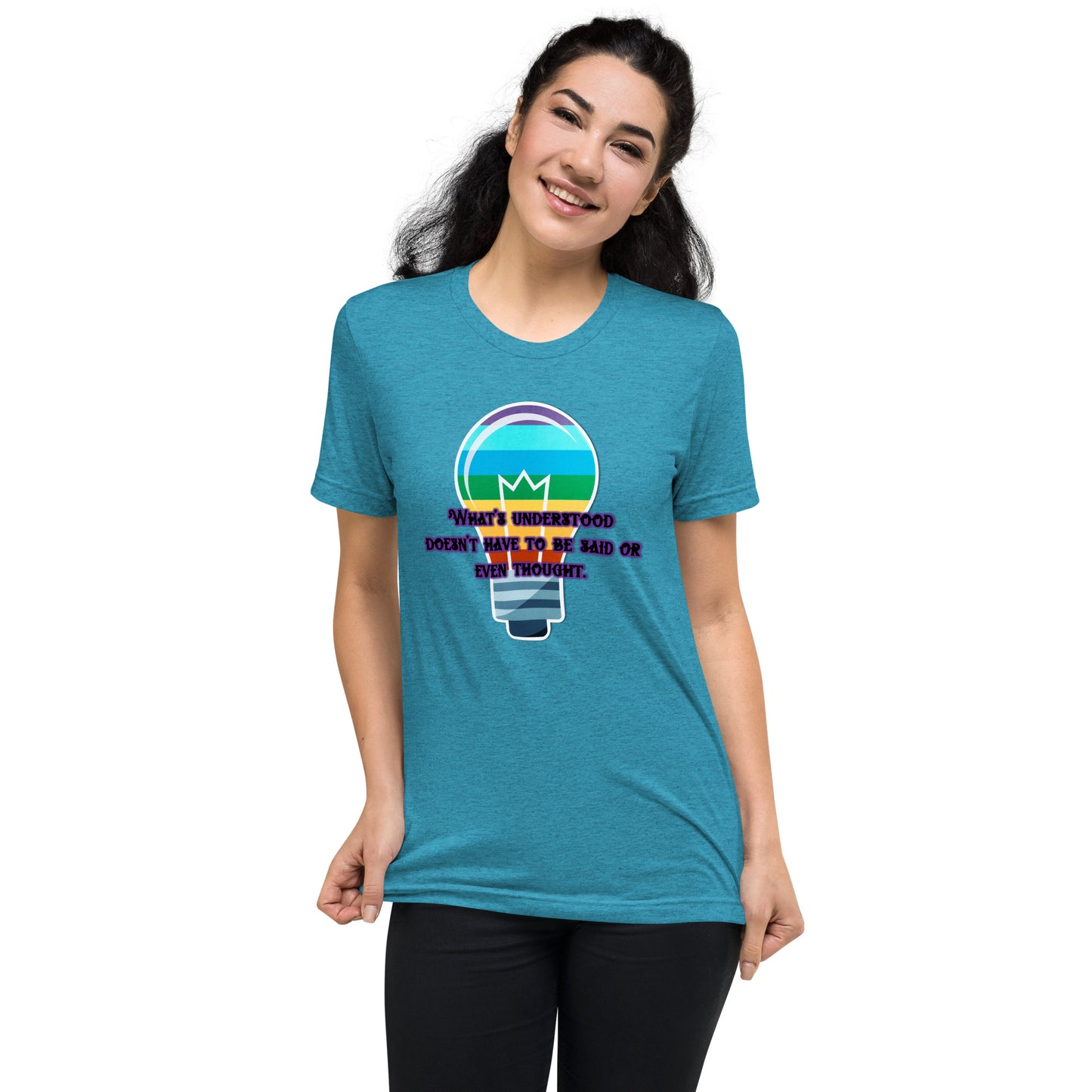 Lightbulb #4 Tri-blend Unisex Short Sleeve T-shirt