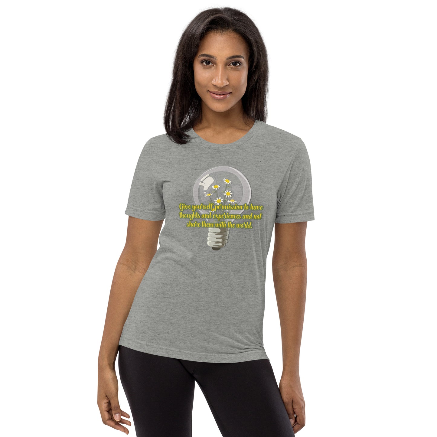 Lightbulb #1 Tri-blend Unisex Short Sleeve T-shirt