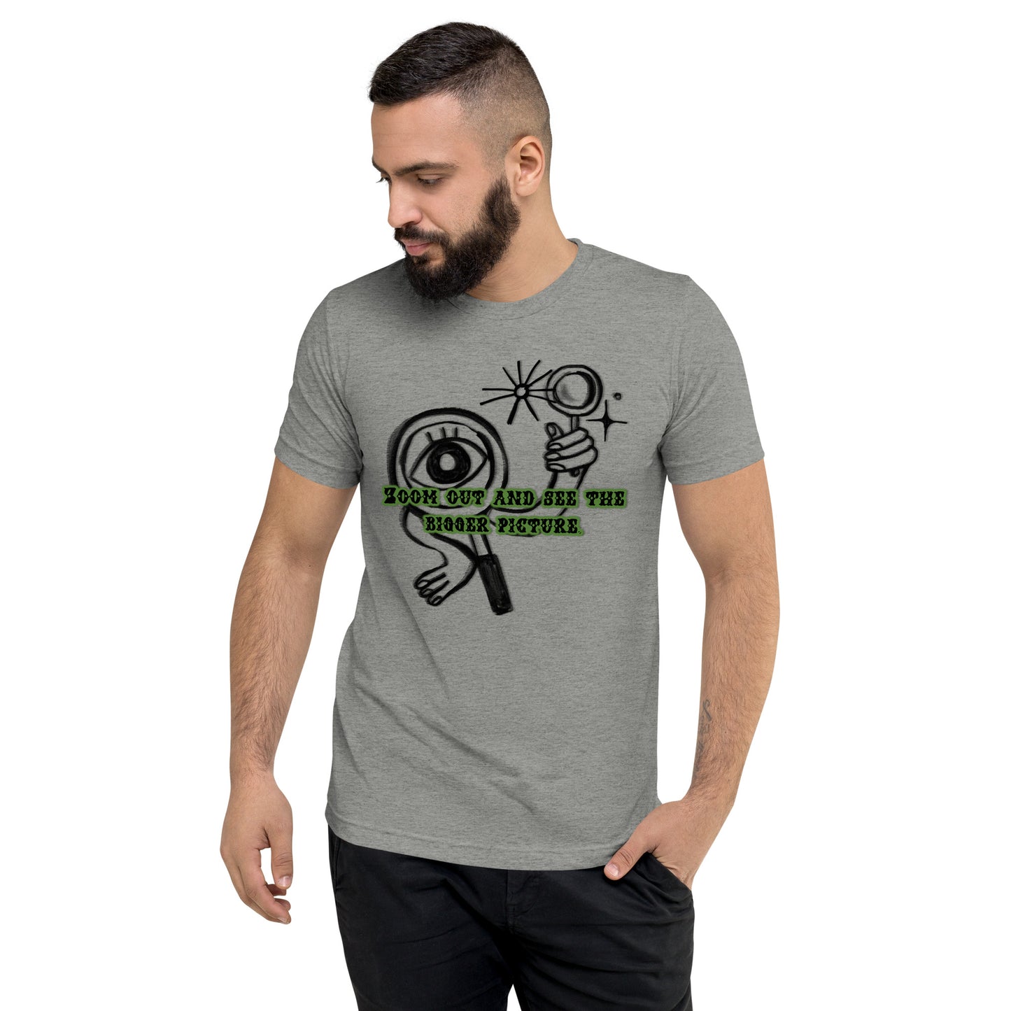 Different Lens Tri-blend Unisex Short Sleeve T-shirt