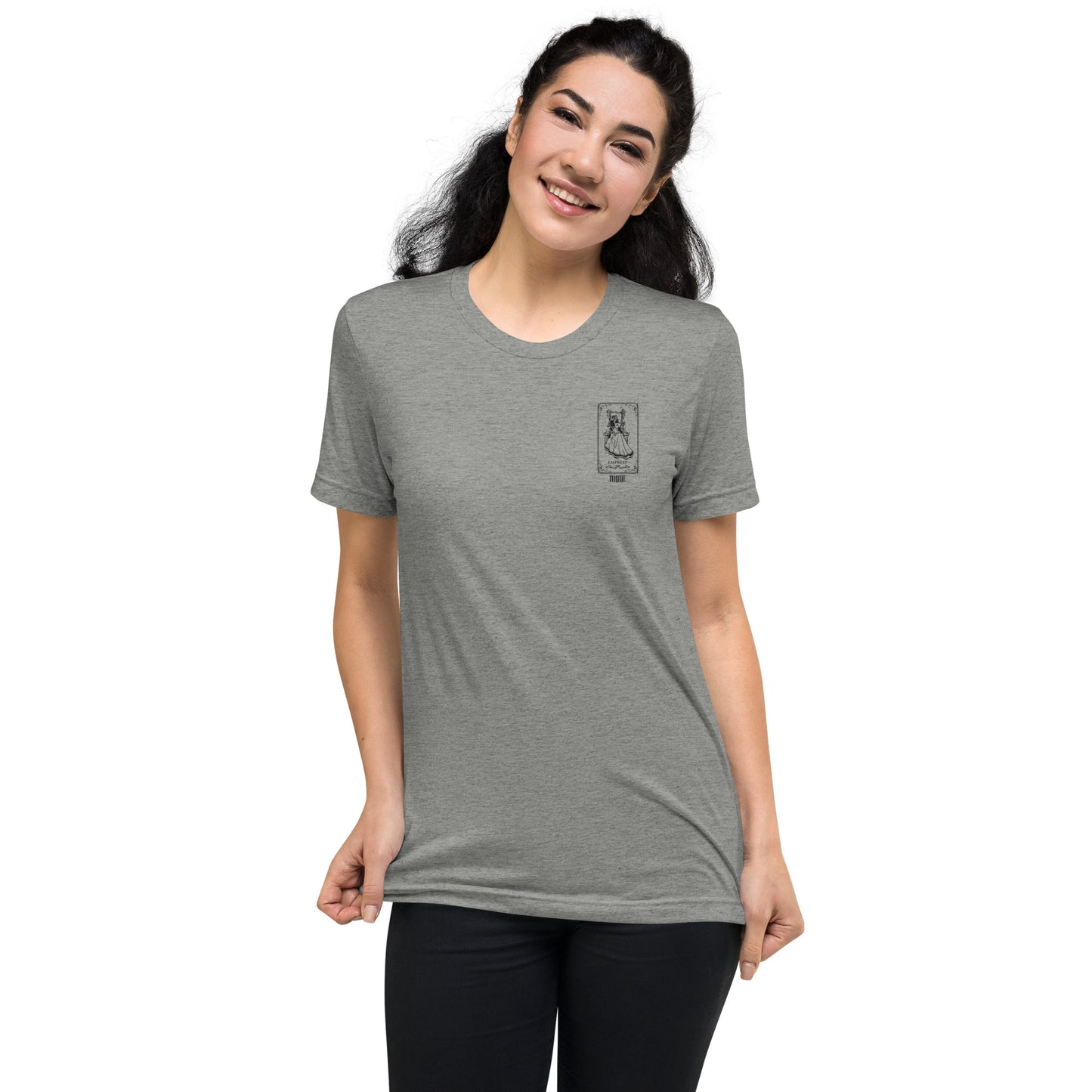 Empress (Black) Tri-blend Unisex Short Sleeve T-shirt