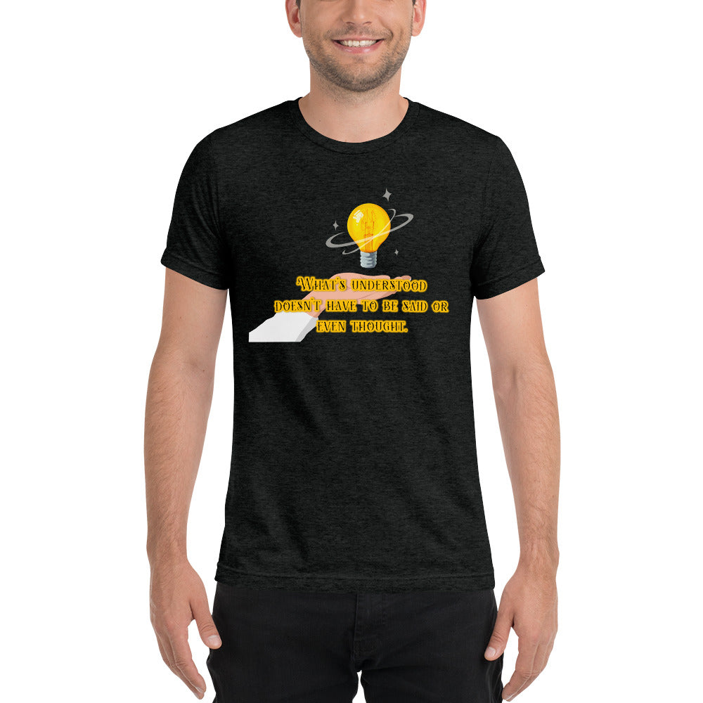 Lightbulb #2 Tri-blend Unisex Short Sleeve T-shirt