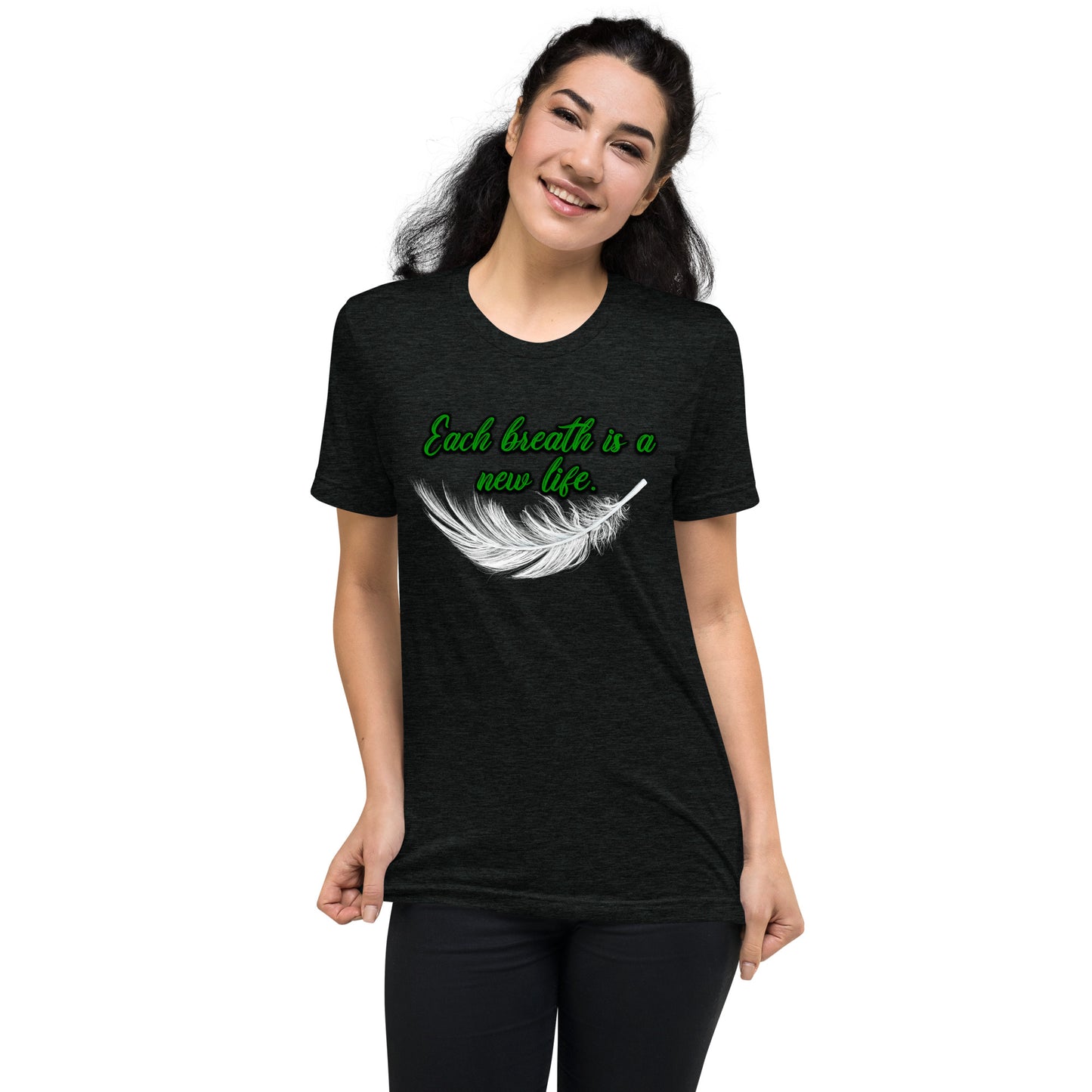 New Life #1 Tri-blend Unisex Short Sleeve T-shirt