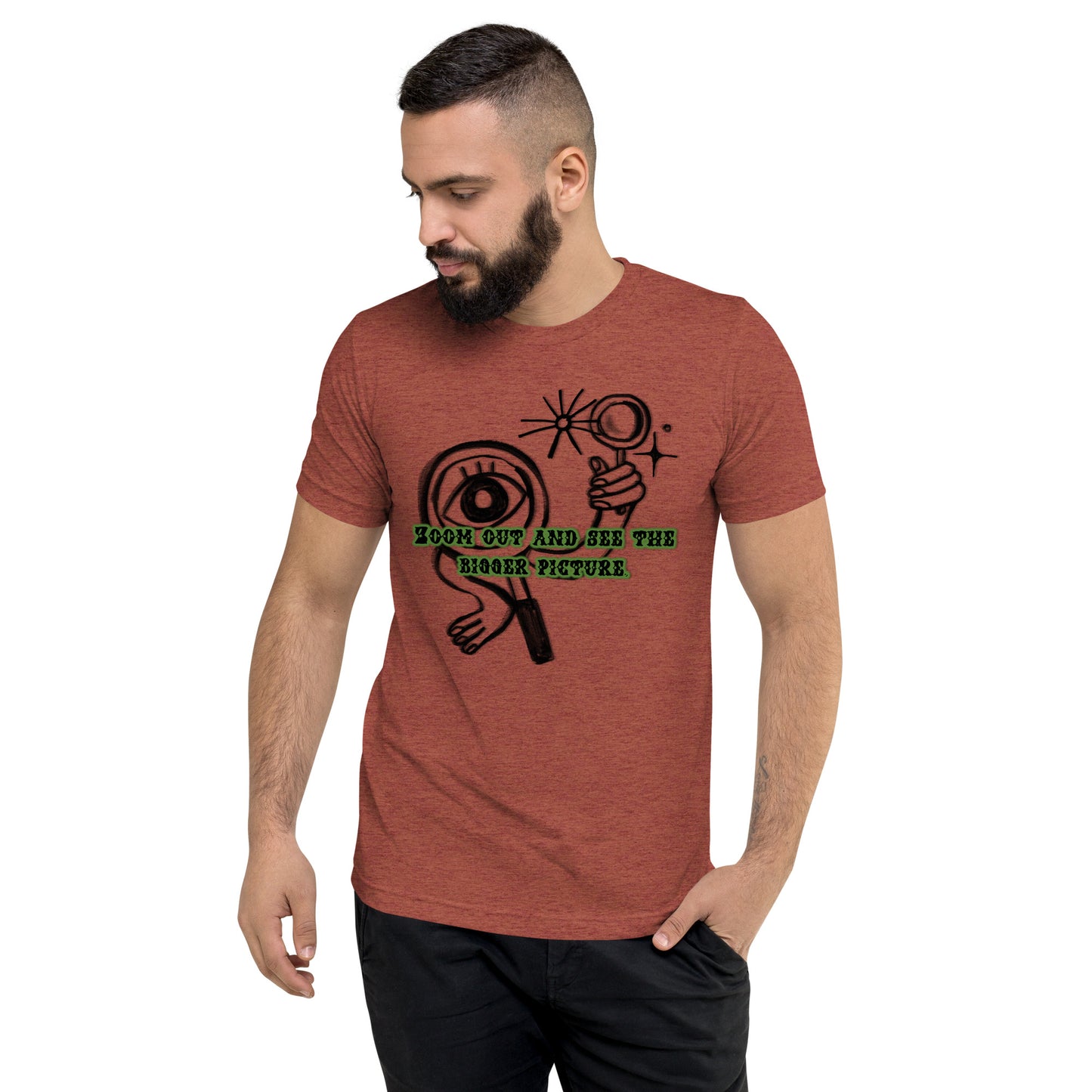 Different Lens Tri-blend Unisex Short Sleeve T-shirt