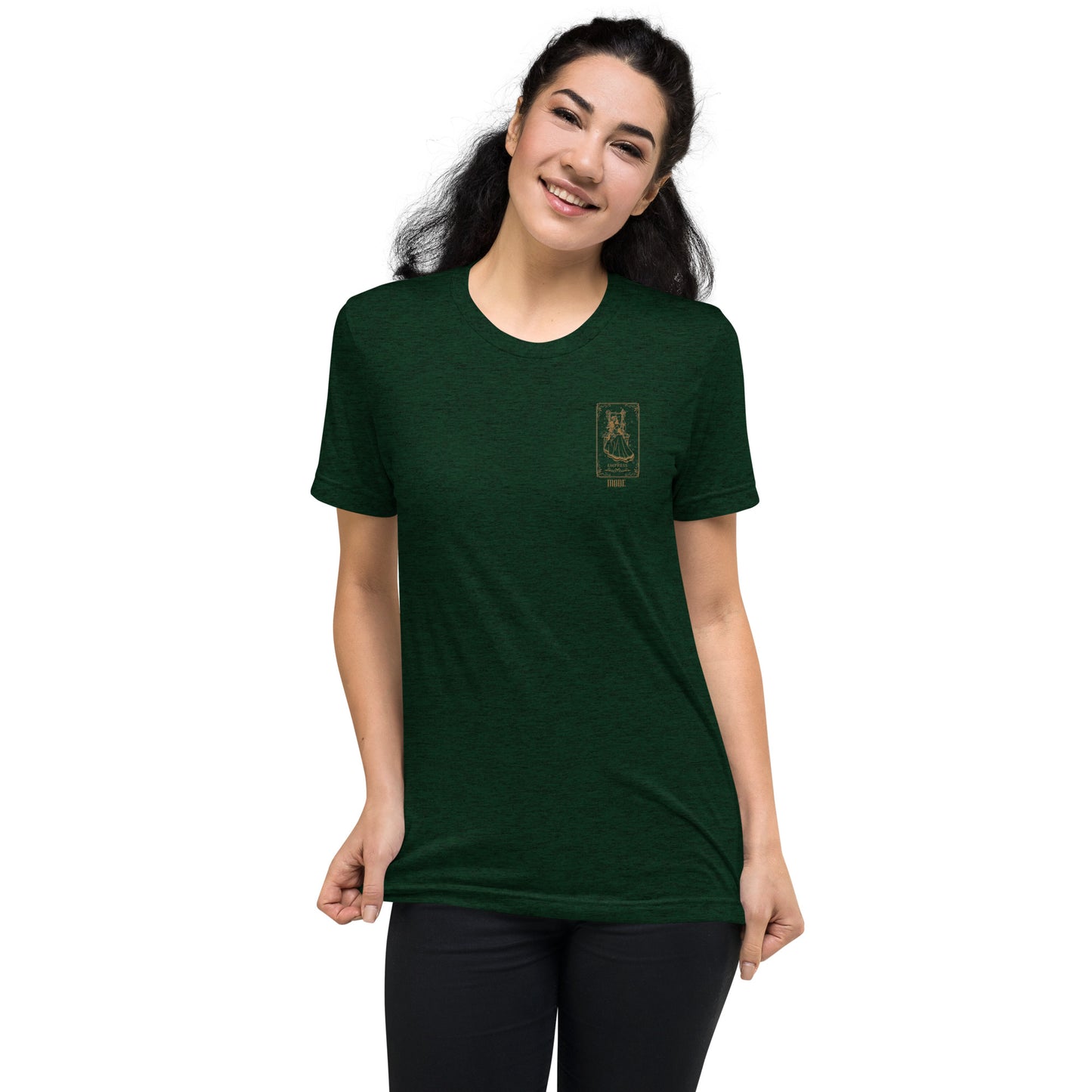 Empress (Gold) Tri-blend Unisex Short Sleeve T-shirt