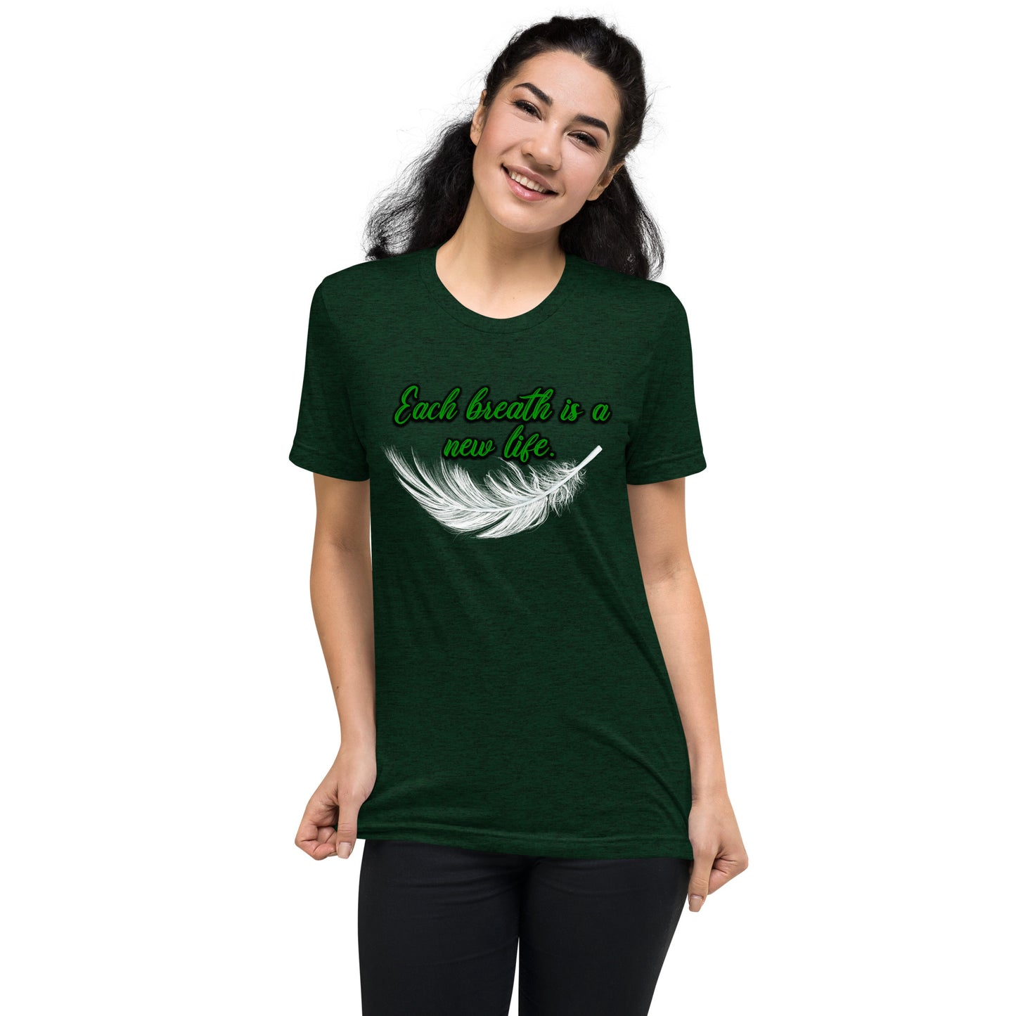 New Life #1 Tri-blend Unisex Short Sleeve T-shirt