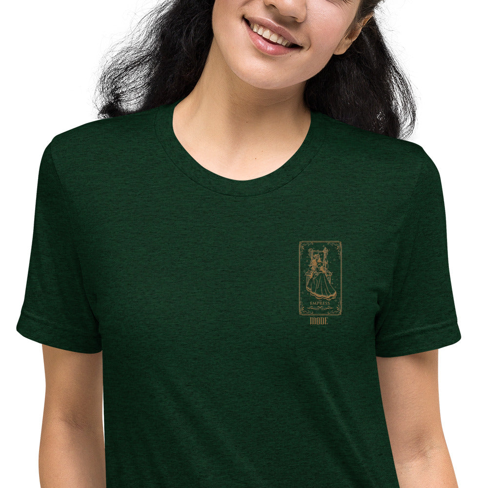 Empress (Gold) Tri-blend Unisex Short Sleeve T-shirt