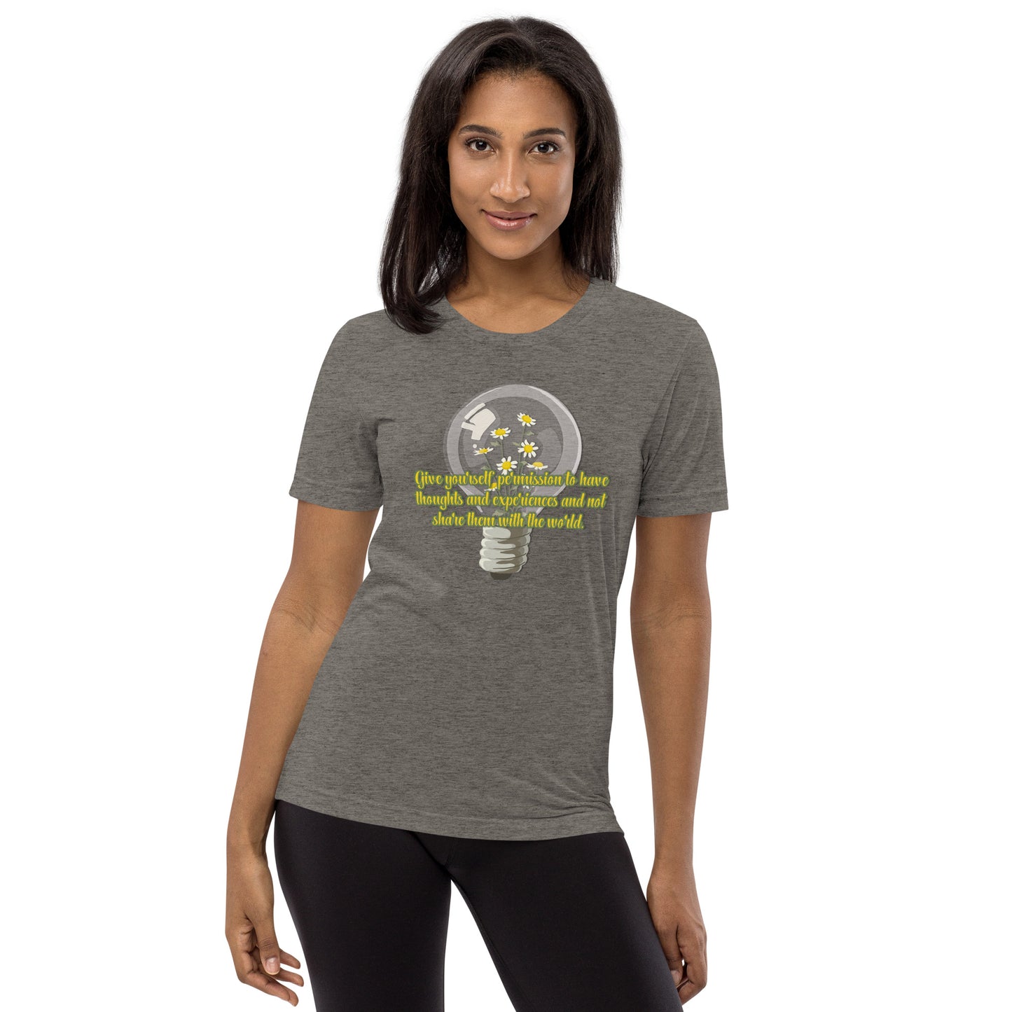 Lightbulb #1 Tri-blend Unisex Short Sleeve T-shirt