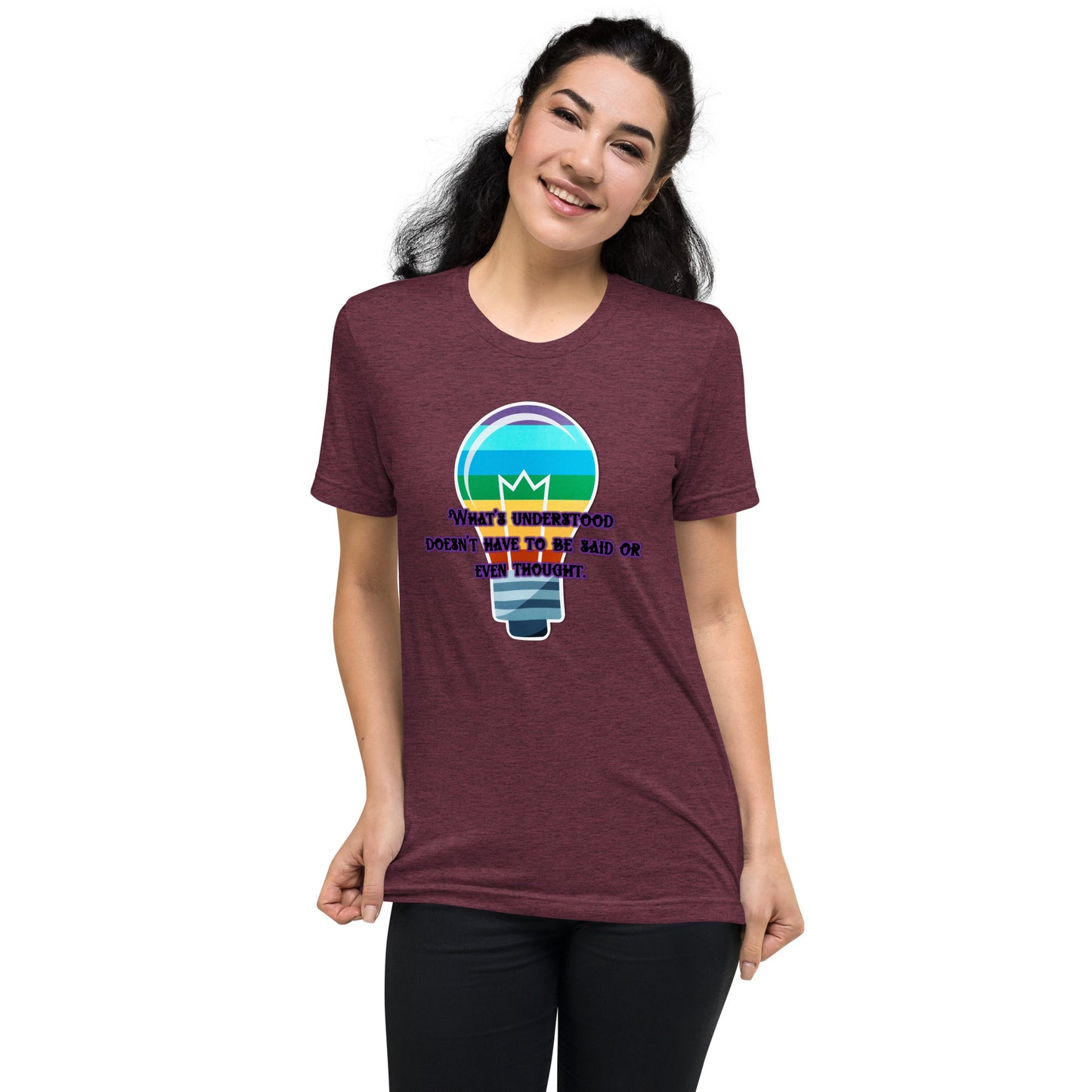 Lightbulb #4 Tri-blend Unisex Short Sleeve T-shirt