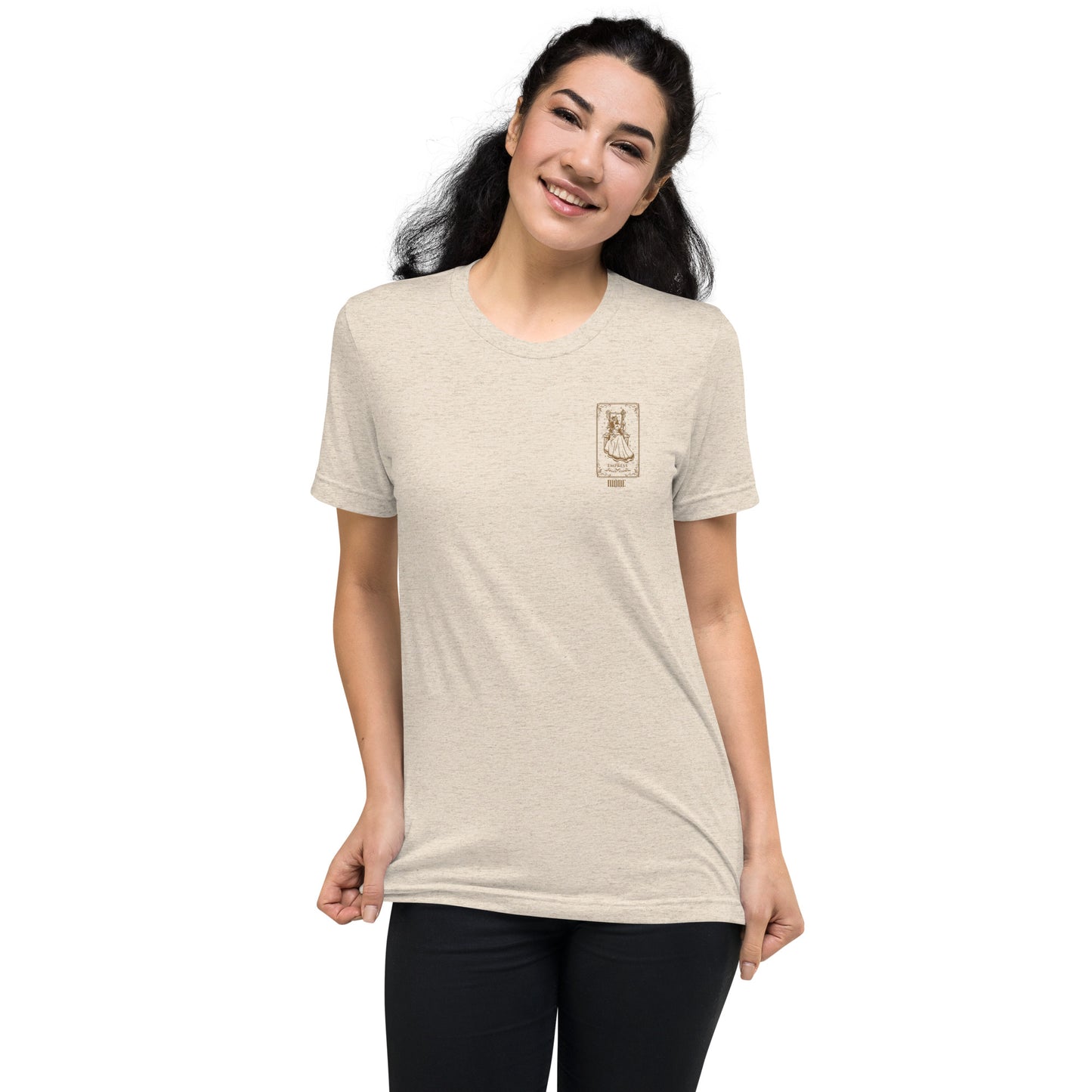 Empress (Gold) Tri-blend Unisex Short Sleeve T-shirt