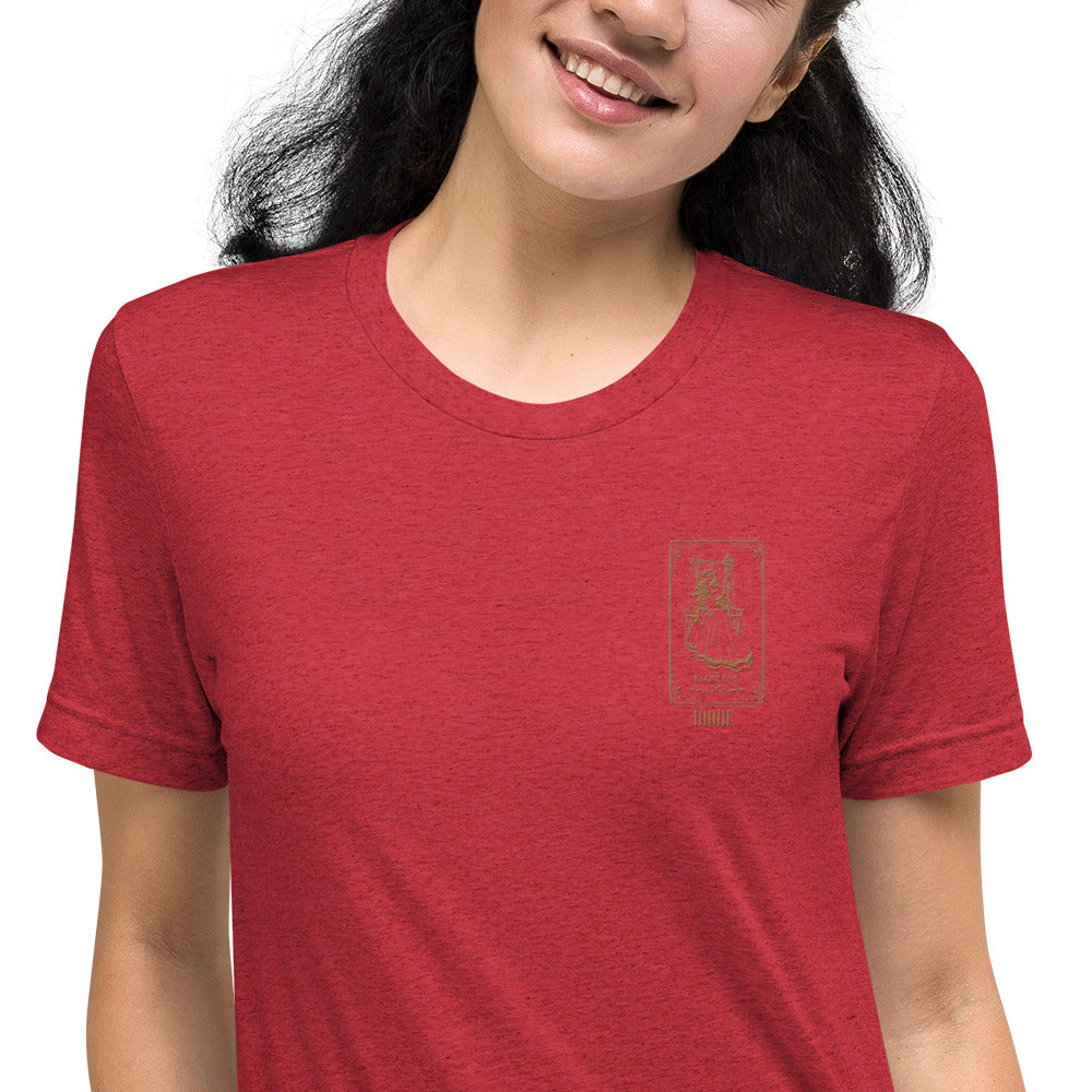 Empress (Gold) Tri-blend Unisex Short Sleeve T-shirt