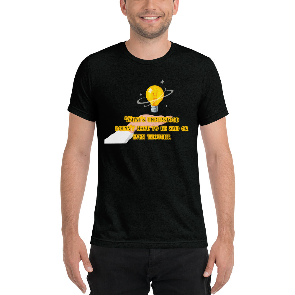 Lightbulb #2 Tri-blend Unisex Short Sleeve T-shirt