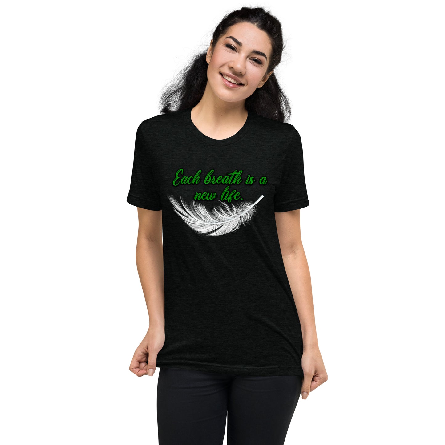 New Life #1 Tri-blend Unisex Short Sleeve T-shirt