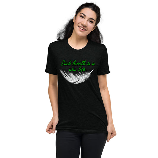 New Life #1 Tri-blend Unisex Short Sleeve T-shirt