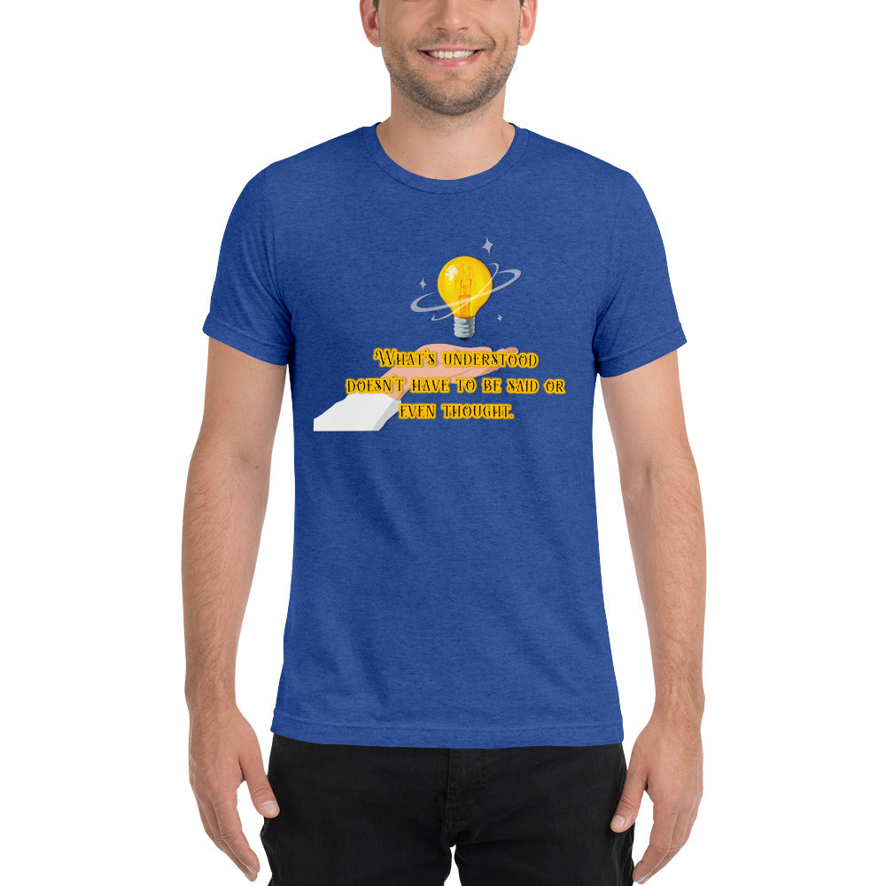 Lightbulb #2 Tri-blend Unisex Short Sleeve T-shirt