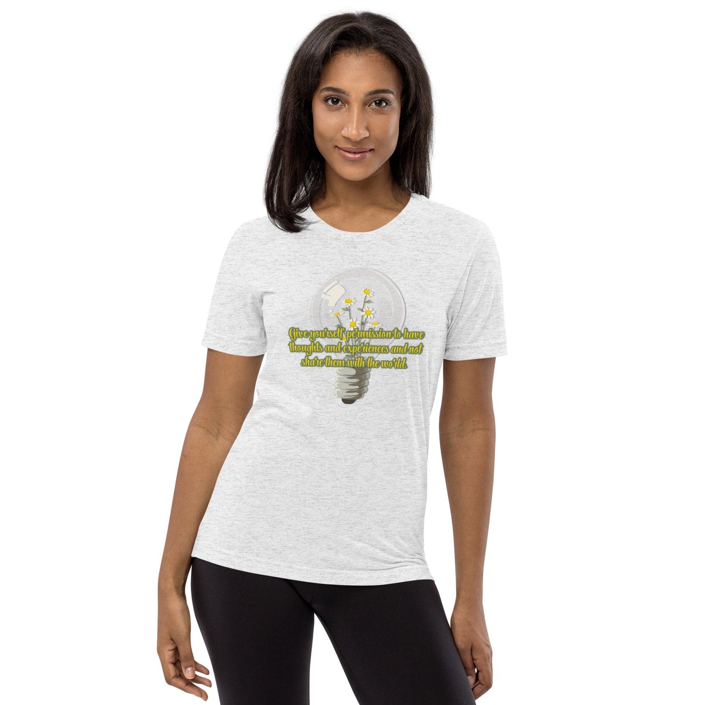 Lightbulb #1 Tri-blend Unisex Short Sleeve T-shirt