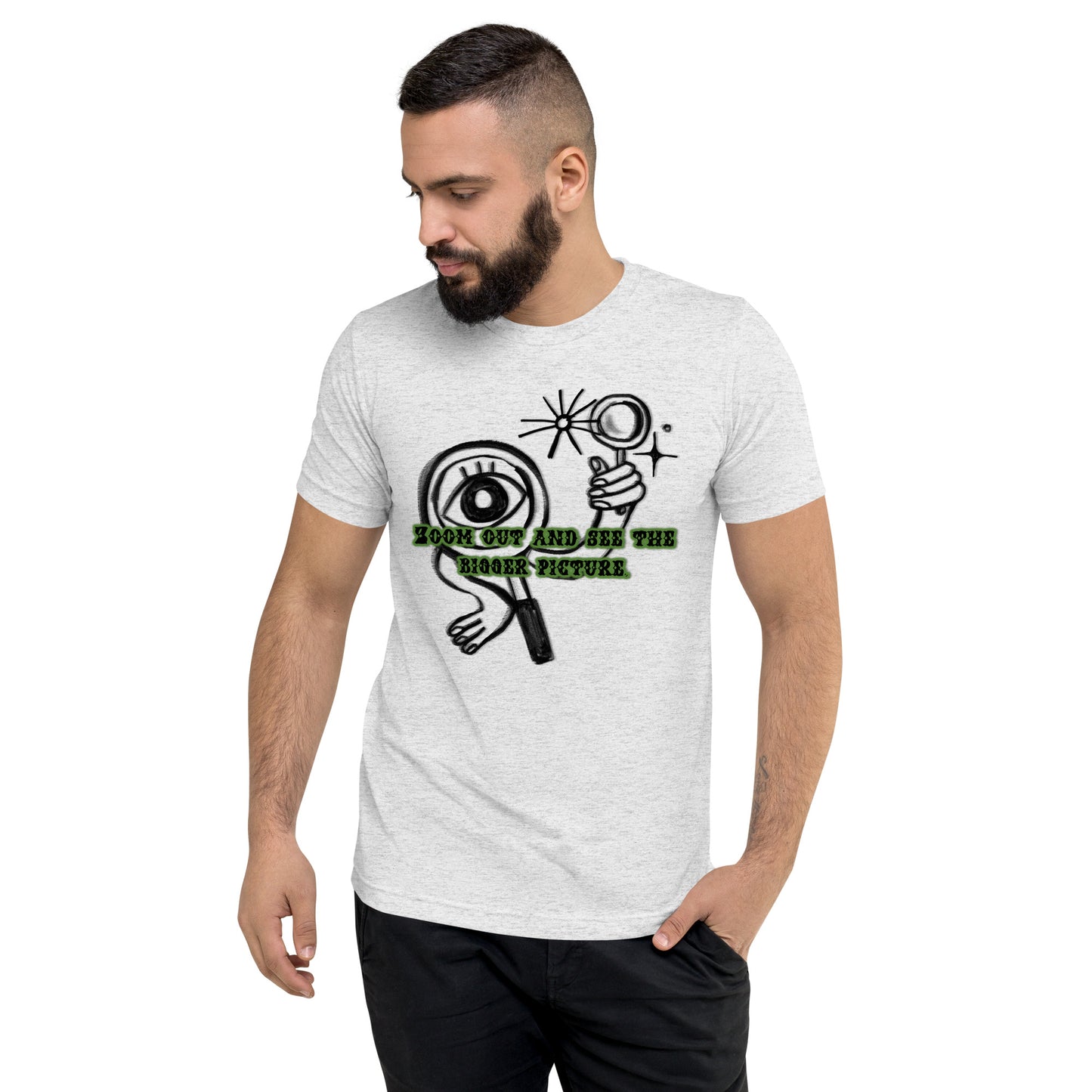 Different Lens Tri-blend Unisex Short Sleeve T-shirt