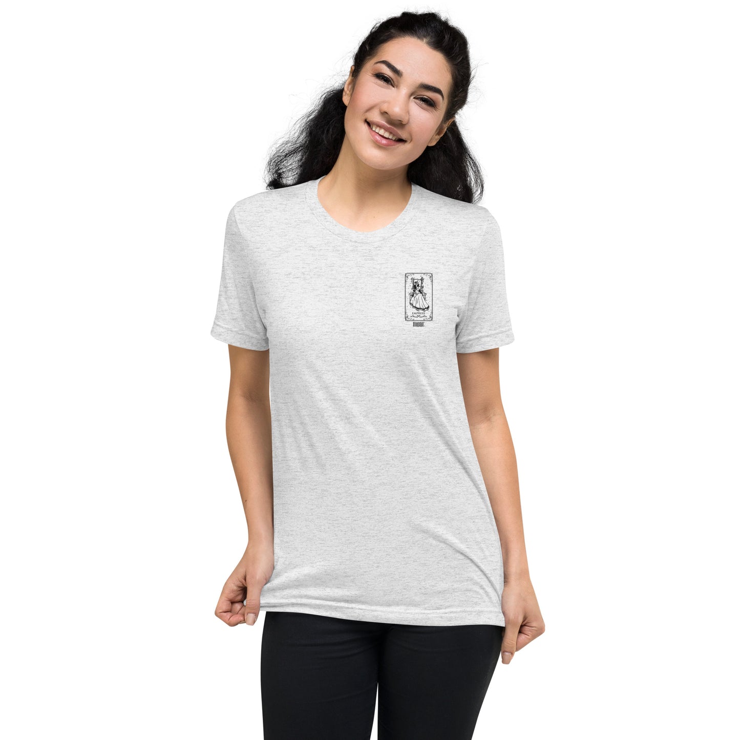 Empress (Black) Tri-blend Unisex Short Sleeve T-shirt