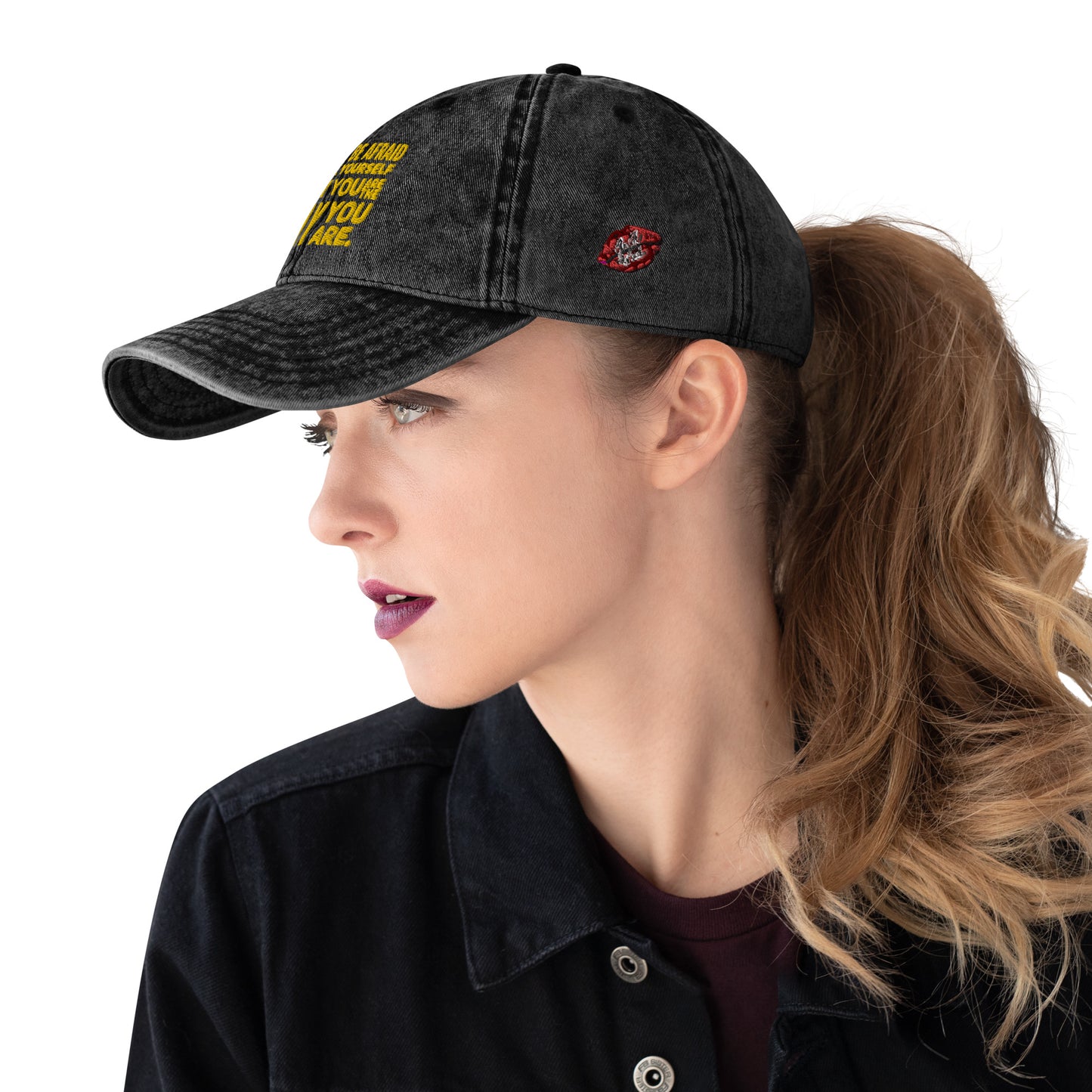 Ask Yourself #2 Vintage Cotton Twill Cap