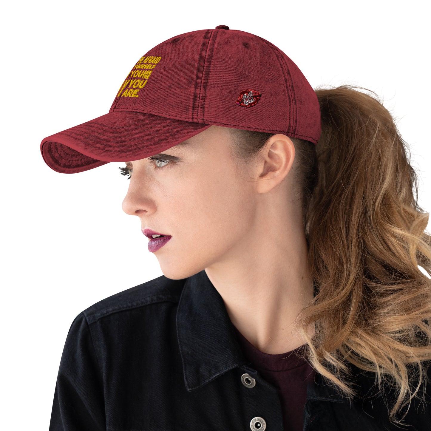Ask Yourself #2 Vintage Cotton Twill Cap